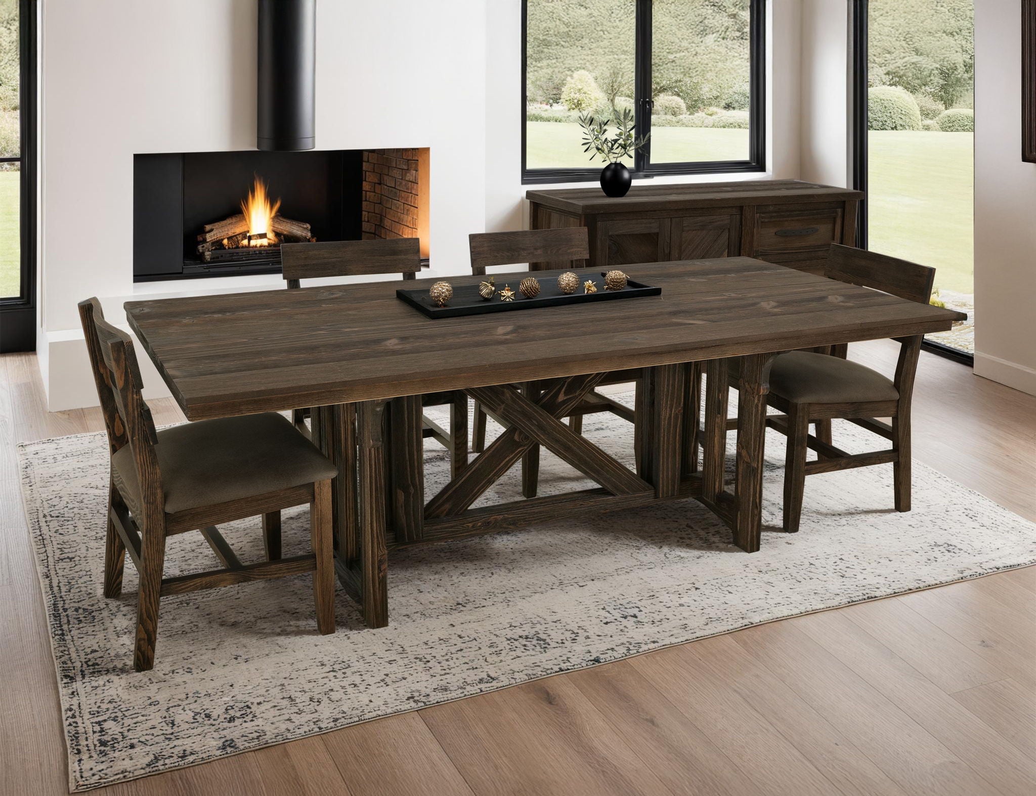 Dutton - Chair (Set of 2) - Rookwood Brown