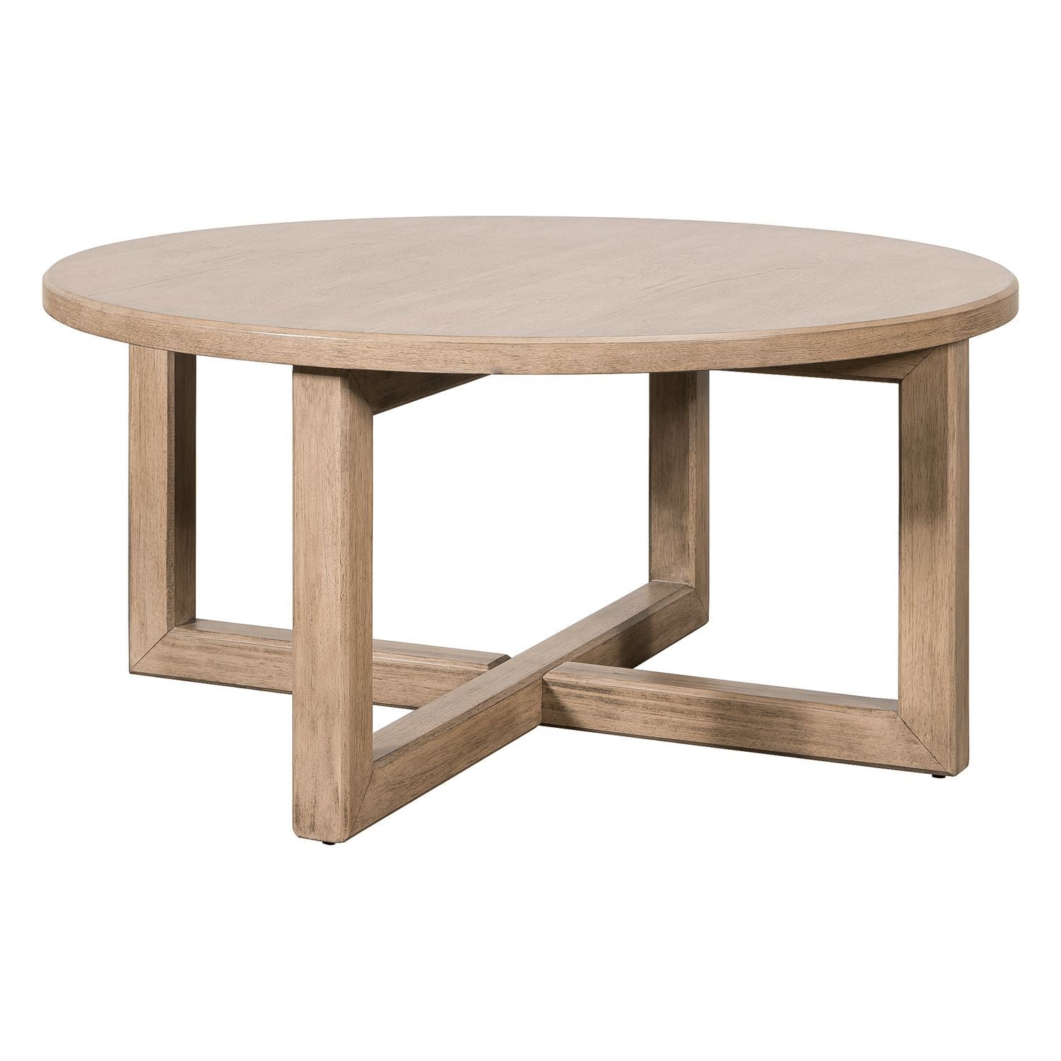 Proximity Place - Round Cocktail Table - Light Brown