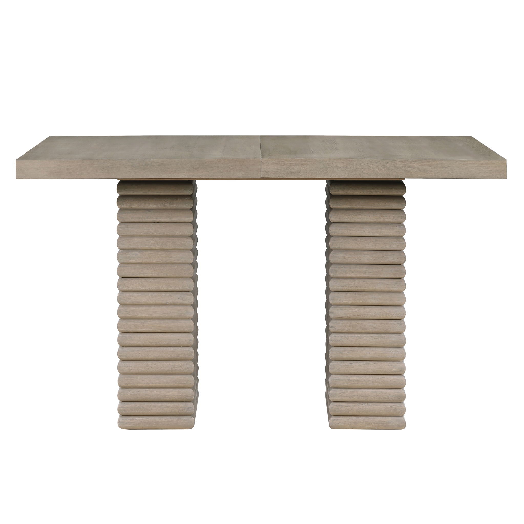 Lily - Counter Table With 18" Leaf - Greige
