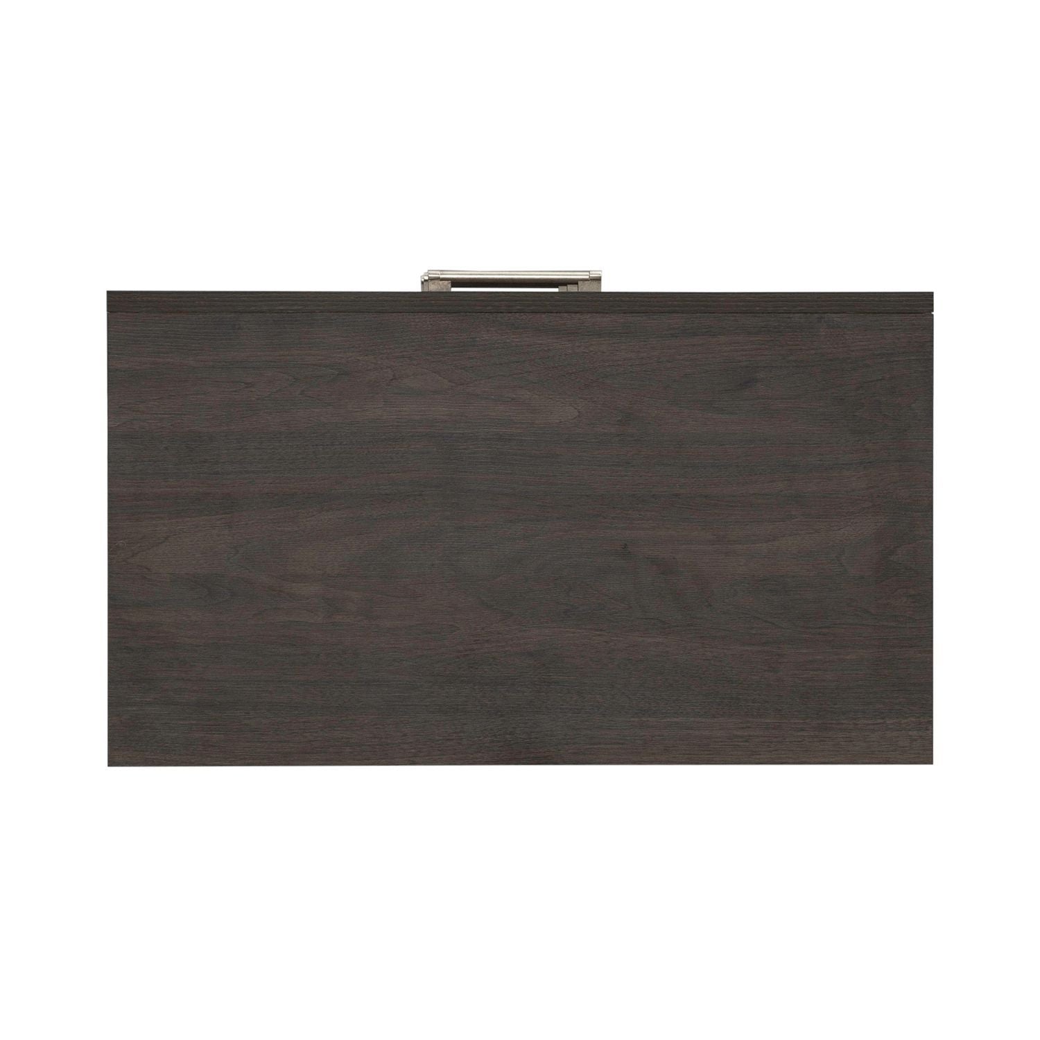 Modern Edge - Nightstand With Charging Station - Brown