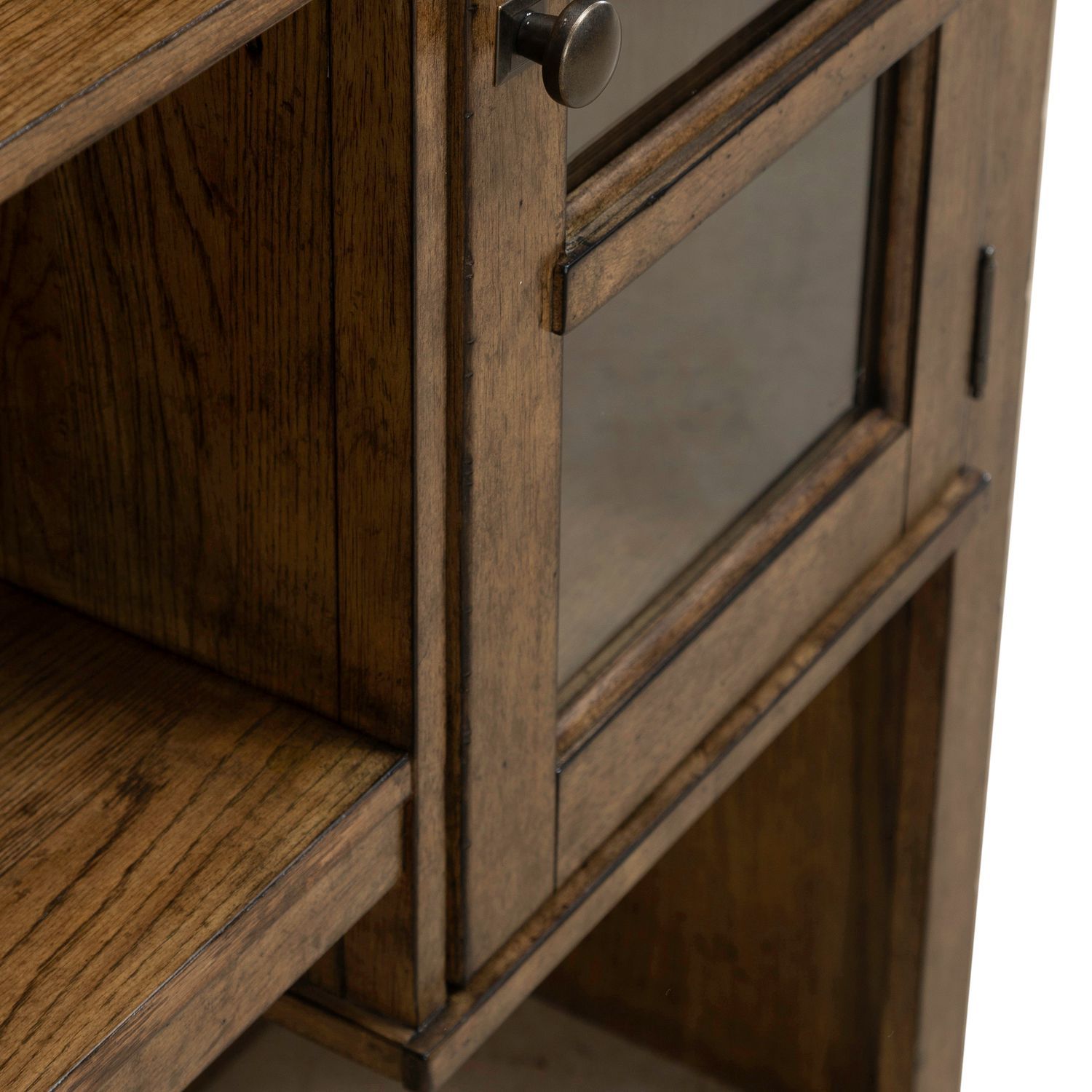 Carolina Park - Credenza Hutch - Brown