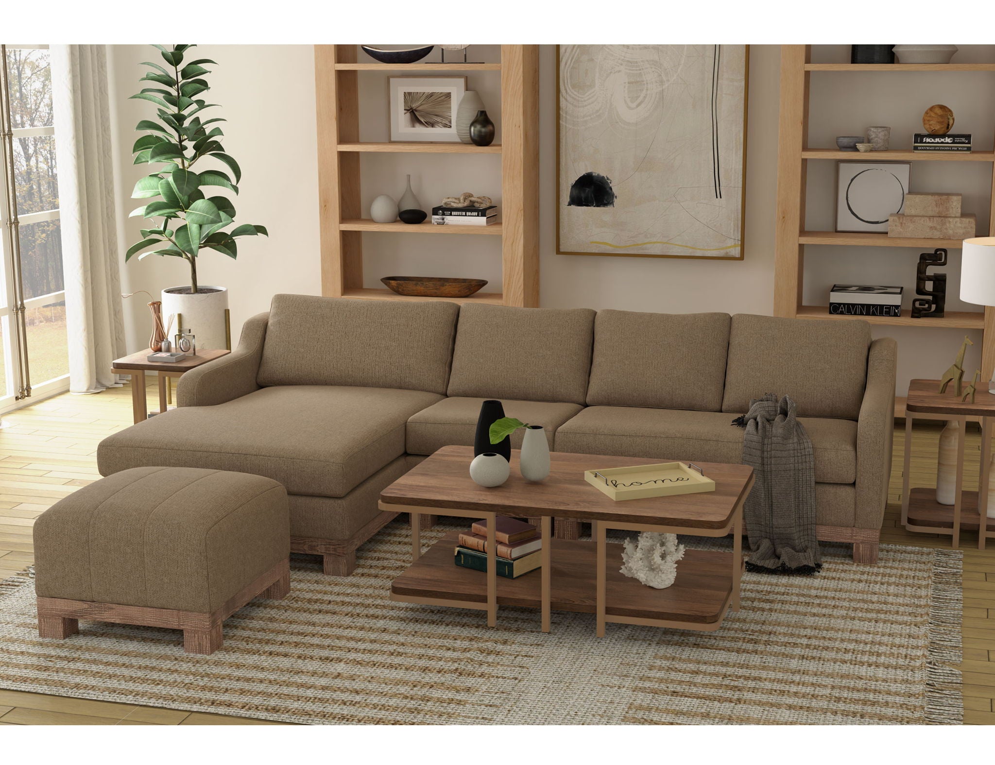 Samba - Chaise - Brown Camel