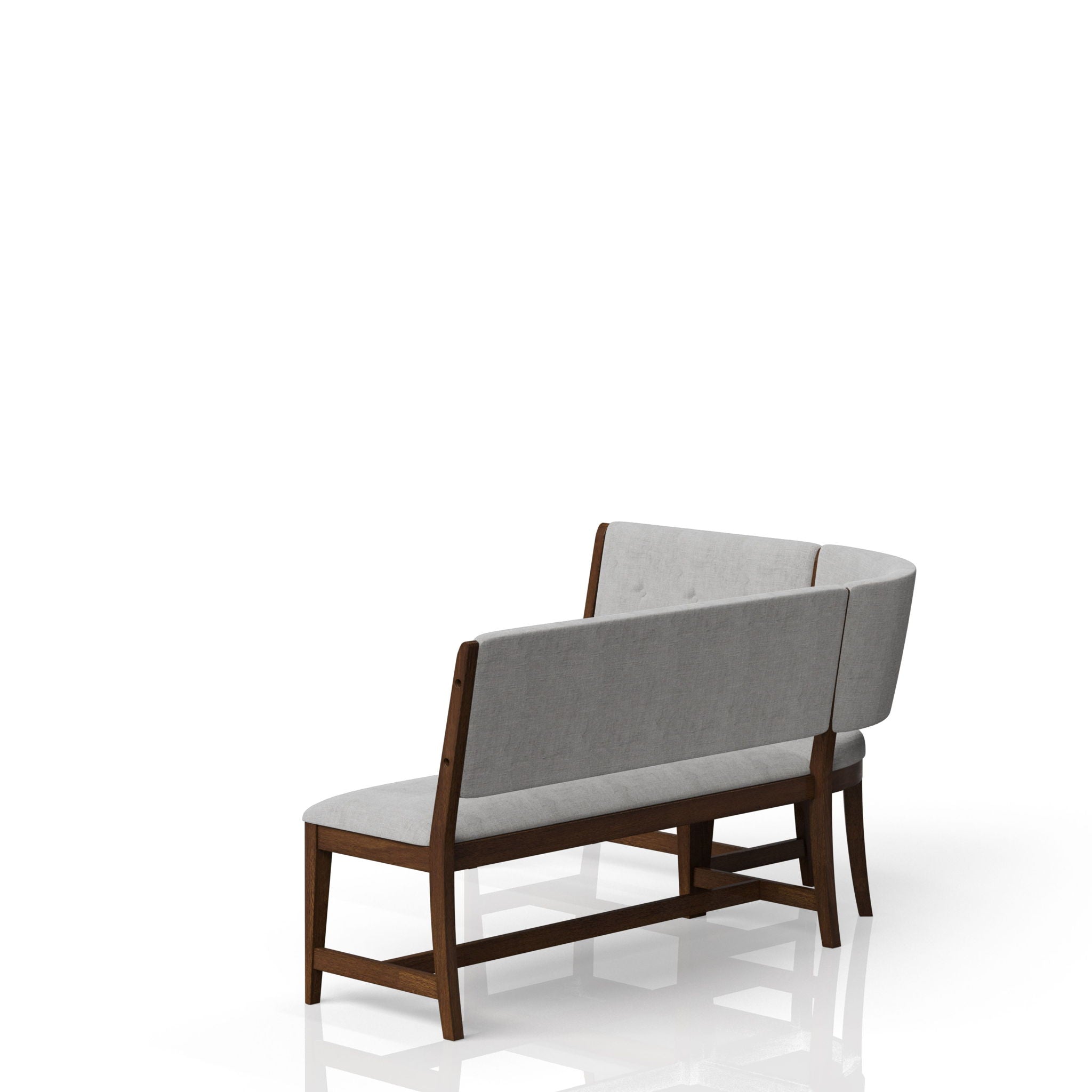 Dorval - Corner Bench - Cherry