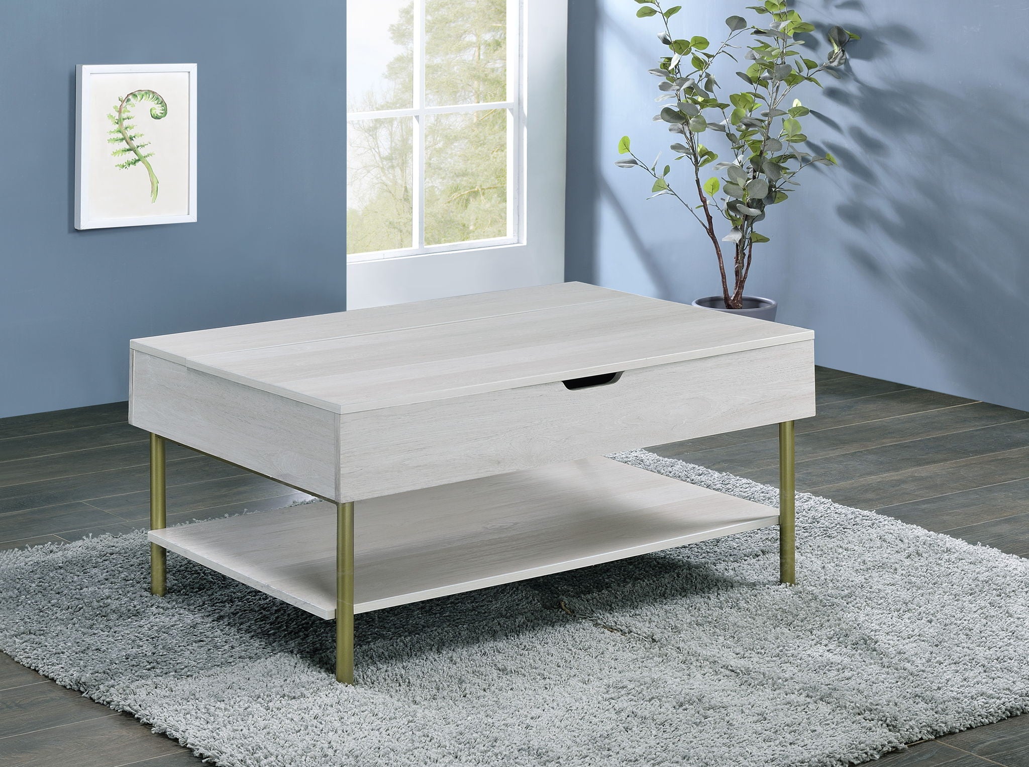 Whitman - 3 Piece Table Set - White