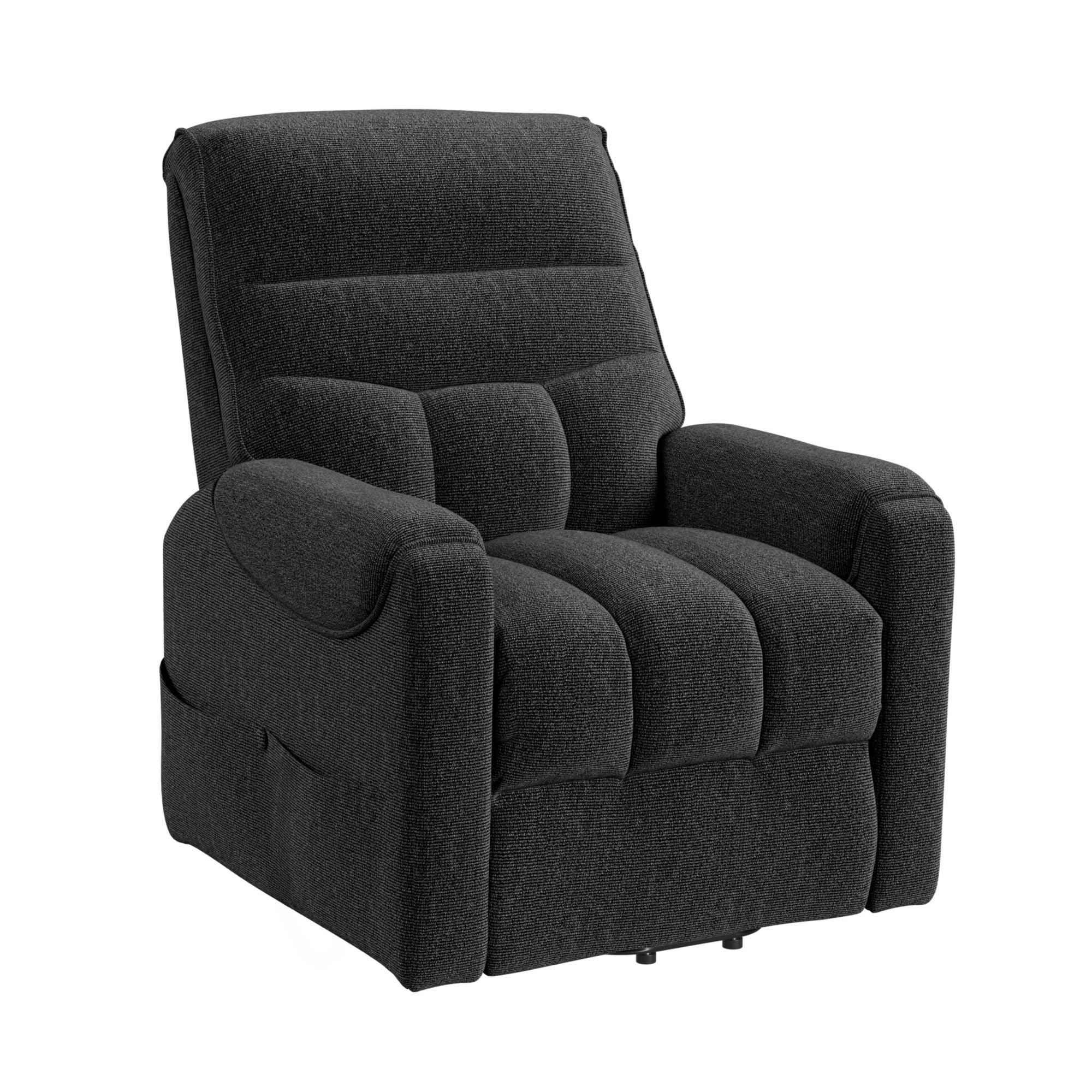 Desoto - Power Lift Chair - Sahara Black