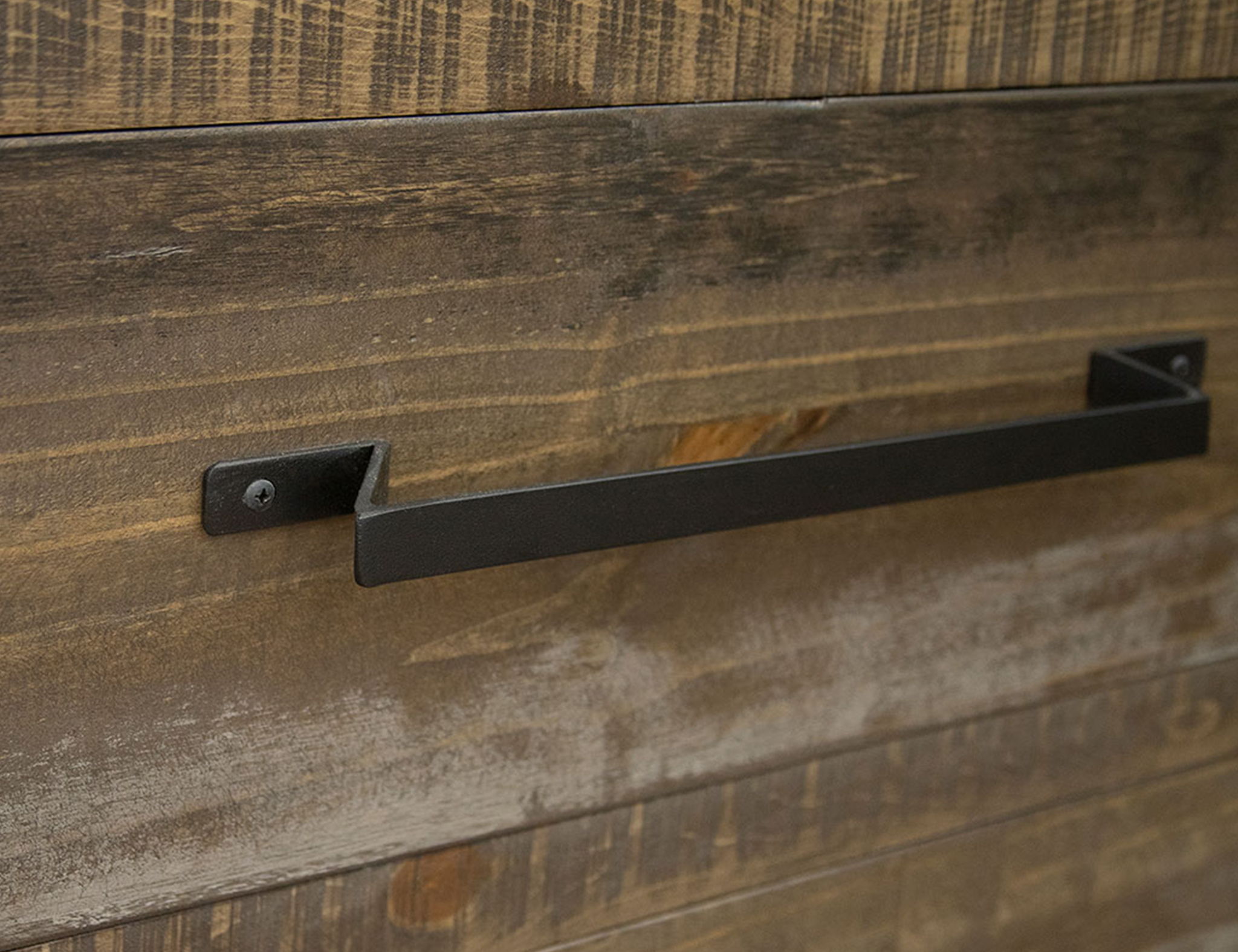 Loft - 5 Drawer Chest - Two Tone Gray / Brown