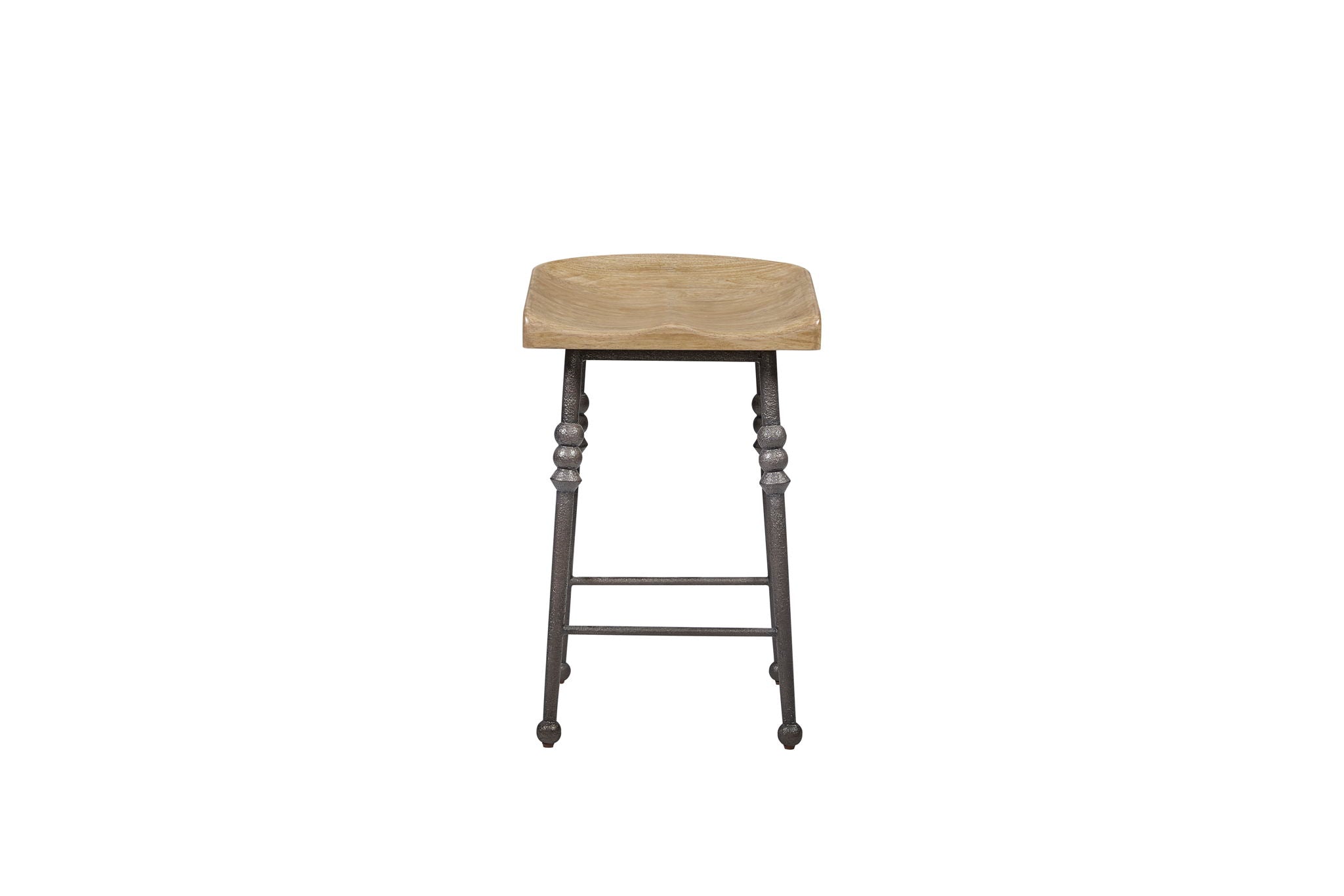 Tarrington - Counter Height Saddle Stool (Set of 2) - Cashew