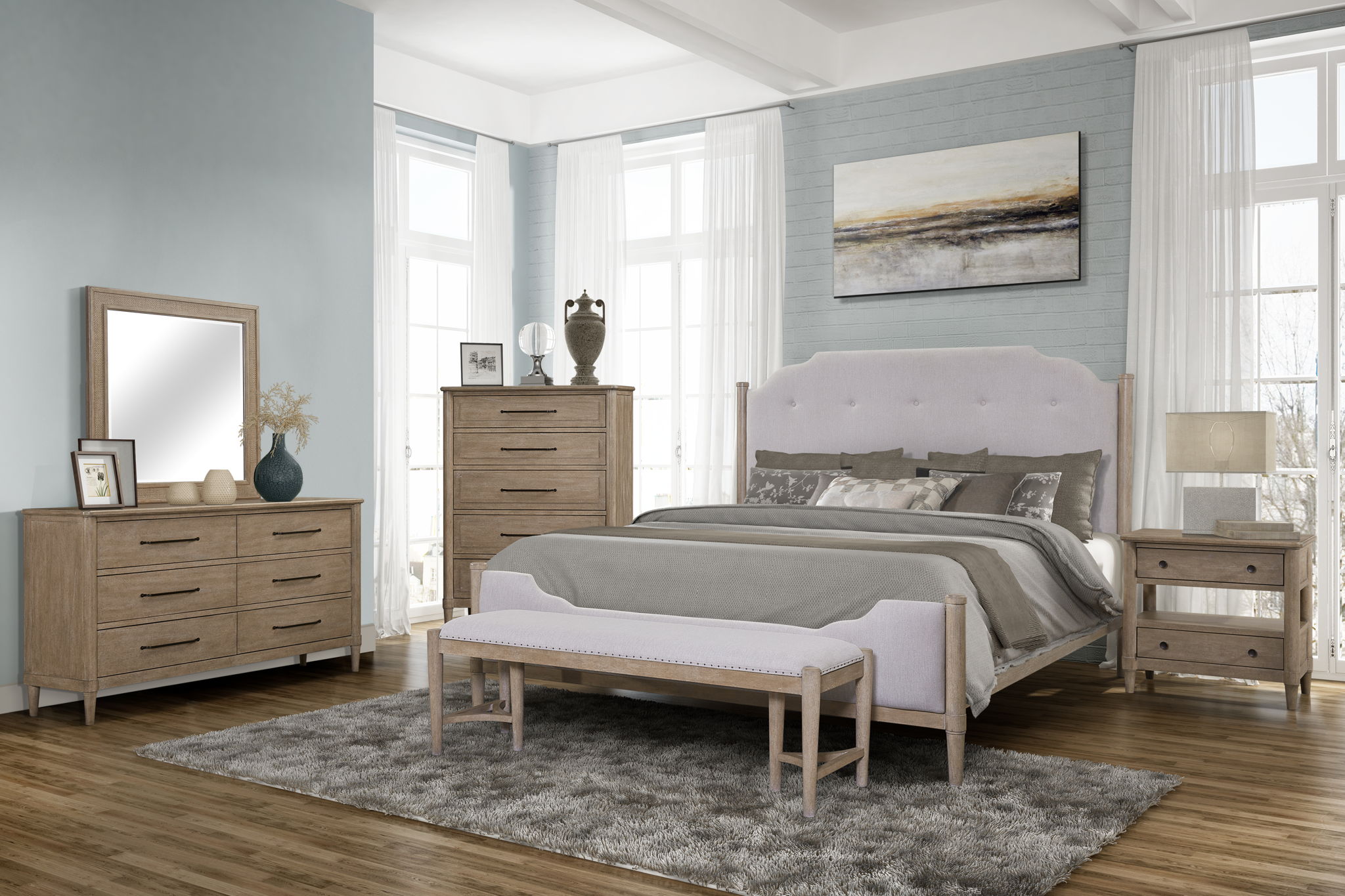 Citrus Heights - Upholstered Bed