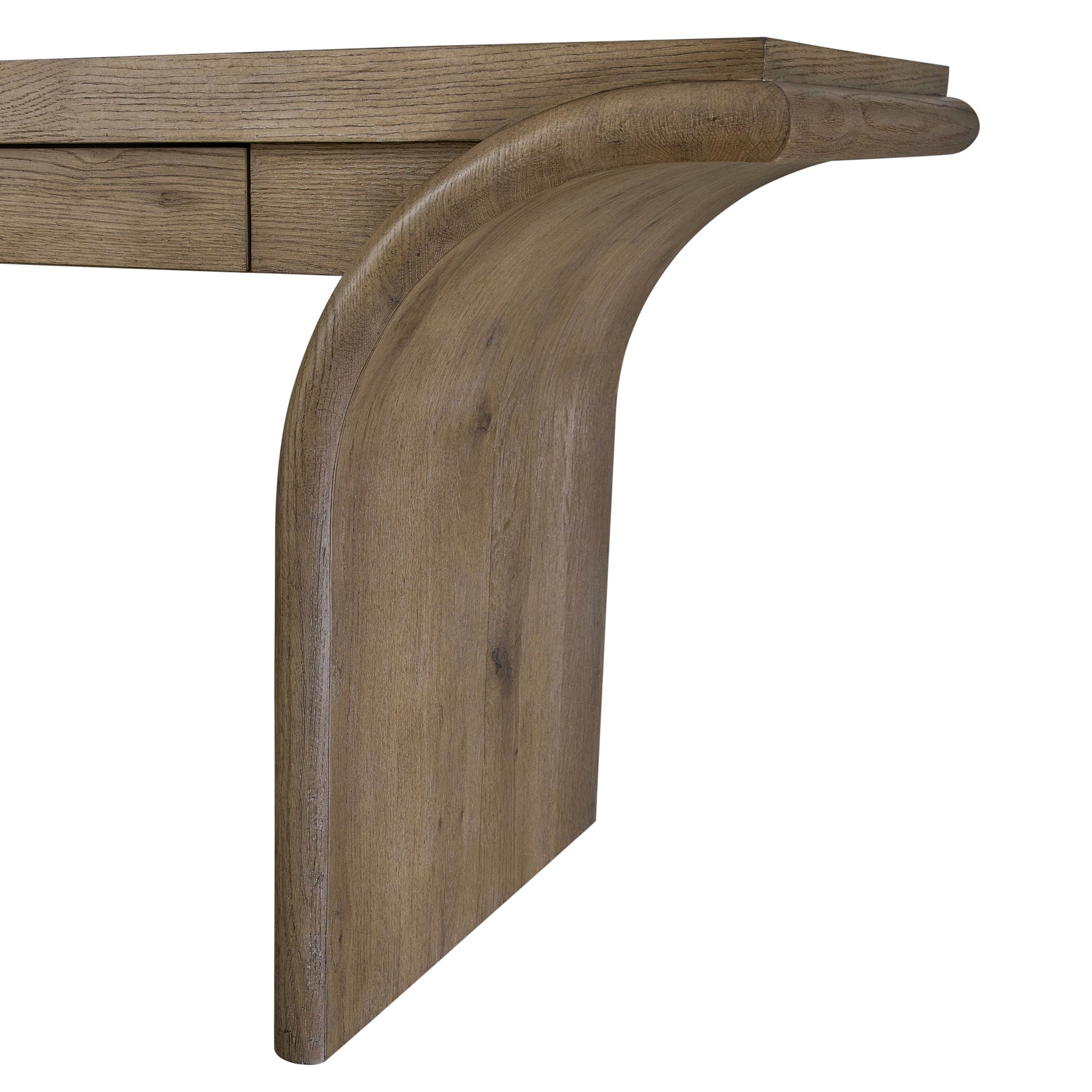 Pagosa - Waterfall Accent Desk - English Knotty Oak