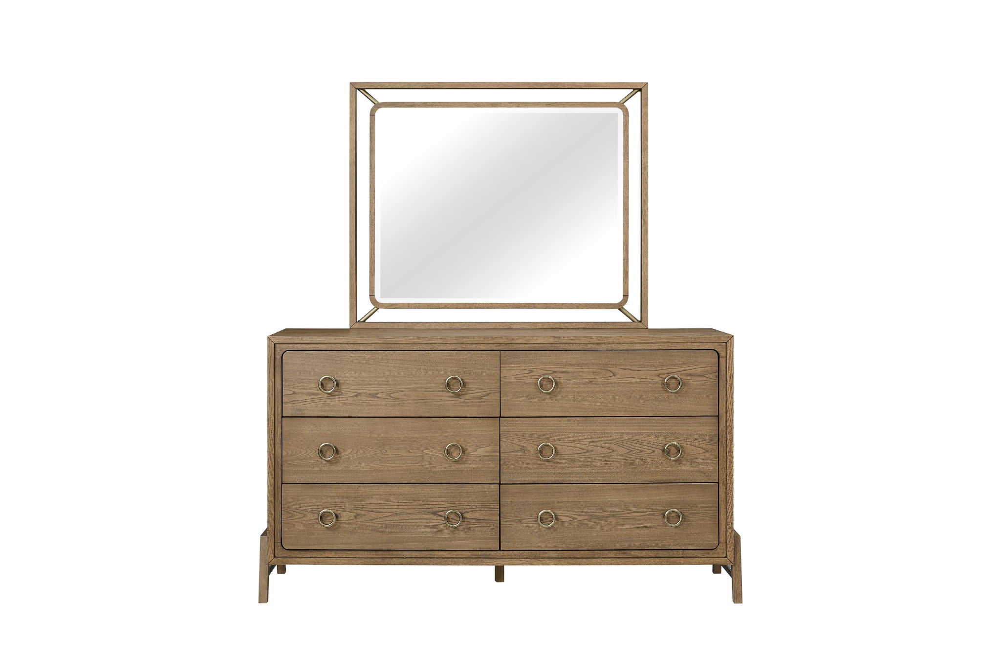 Elure - Hi-Leg Dresser - Latte