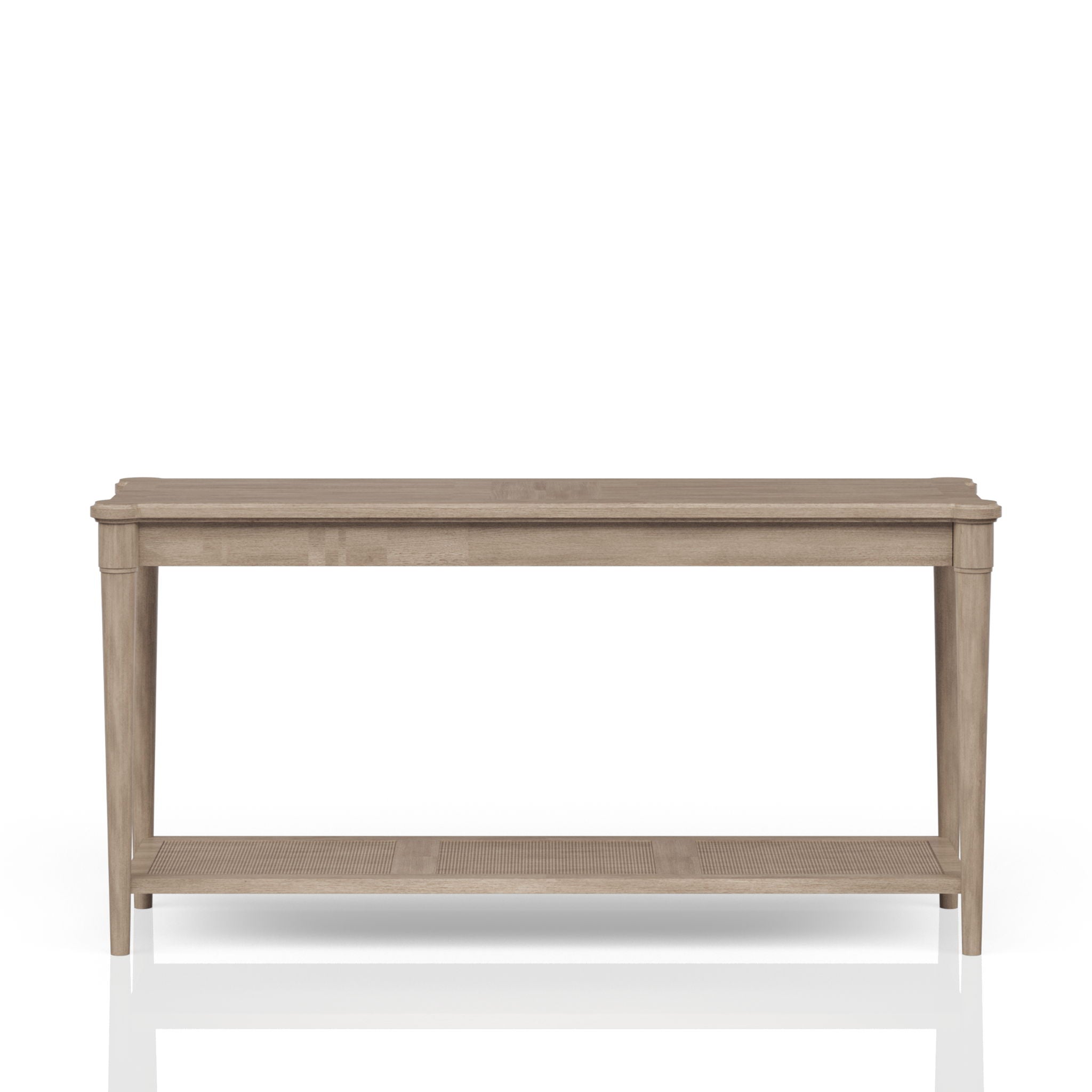Citrus Heights - Sofa Table With Cane - Sand