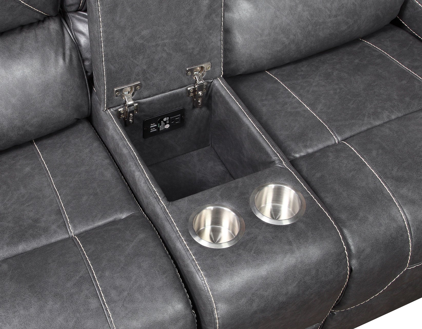 Keily Grey 3 Piece Manual Motion Collection by Steve Silver -Gun Barrel