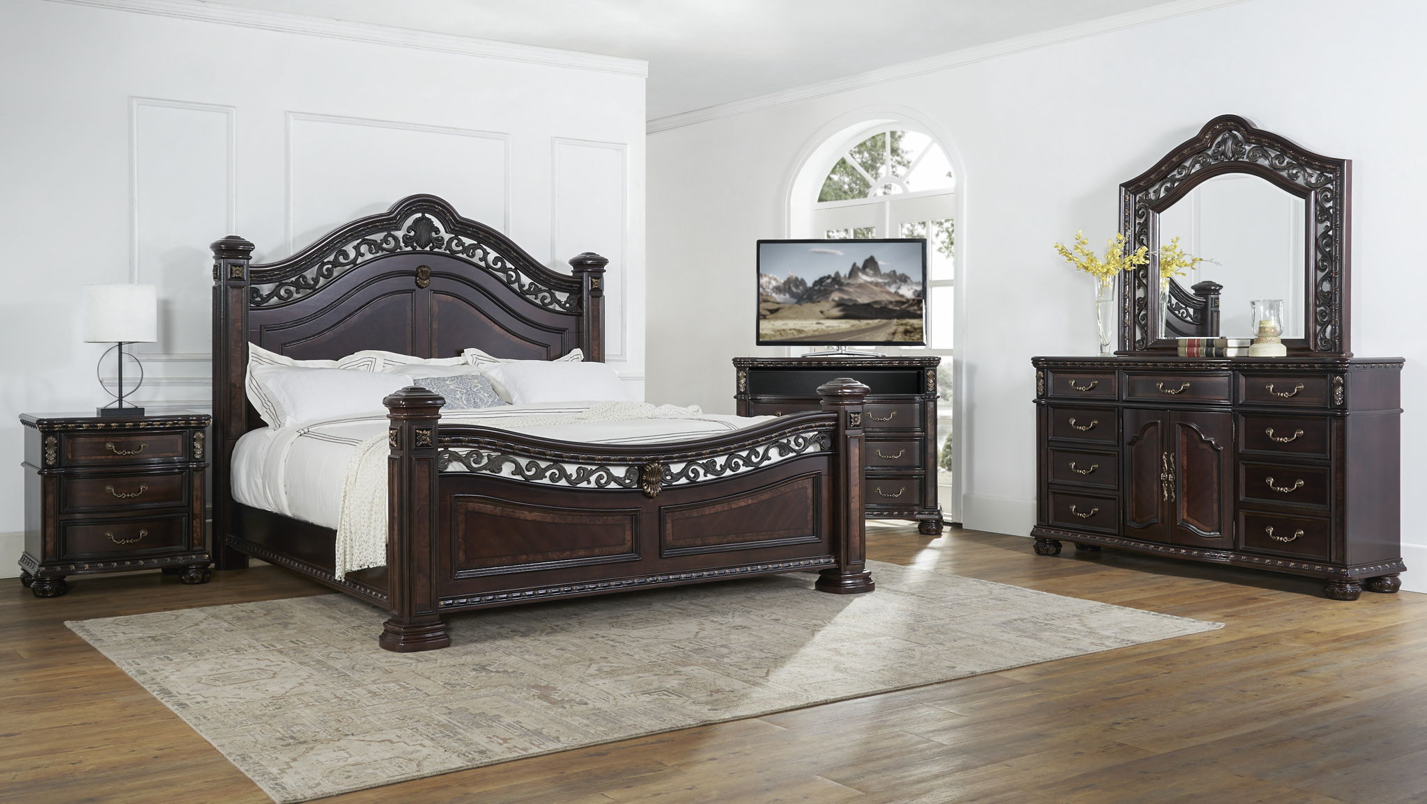 Monte Carlo - Nightstand - Dark Brown