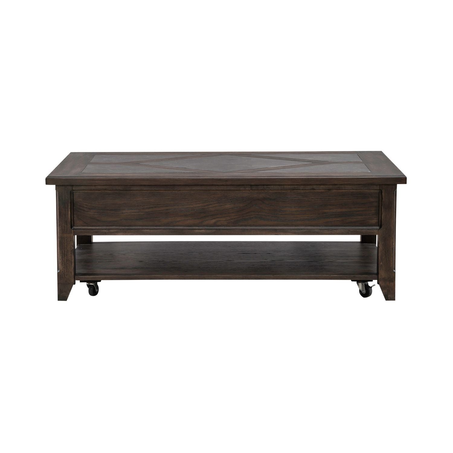 Paradise Valley - Rectangular Cocktail Table - Dark Brown