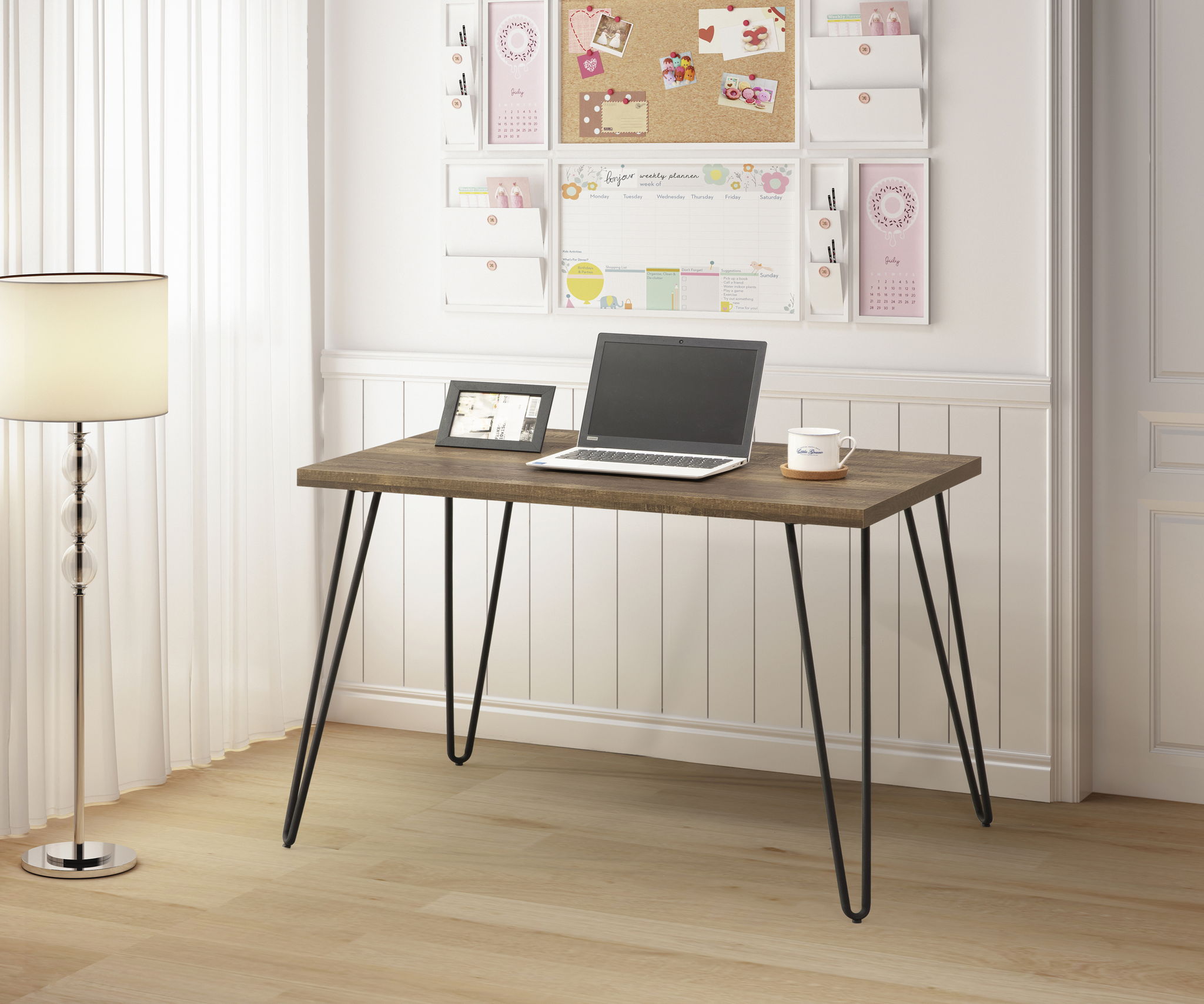 Oak Desk - Rustic