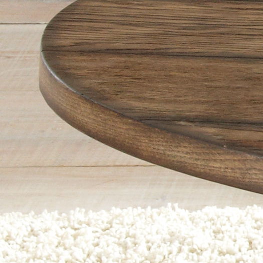 Denise - Oval Cocktail Table - Brown