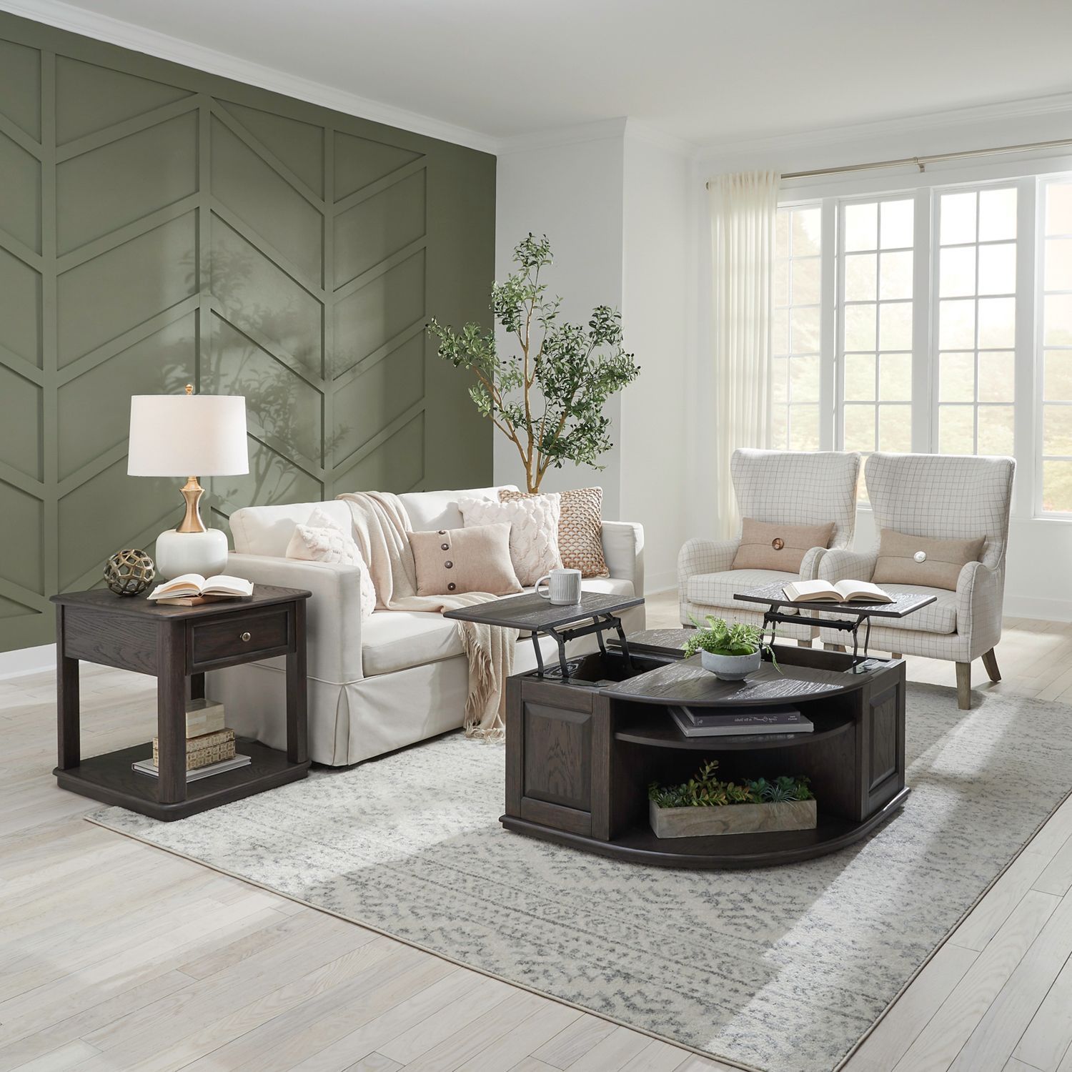 Wallace - 3 Piece Set - Brown