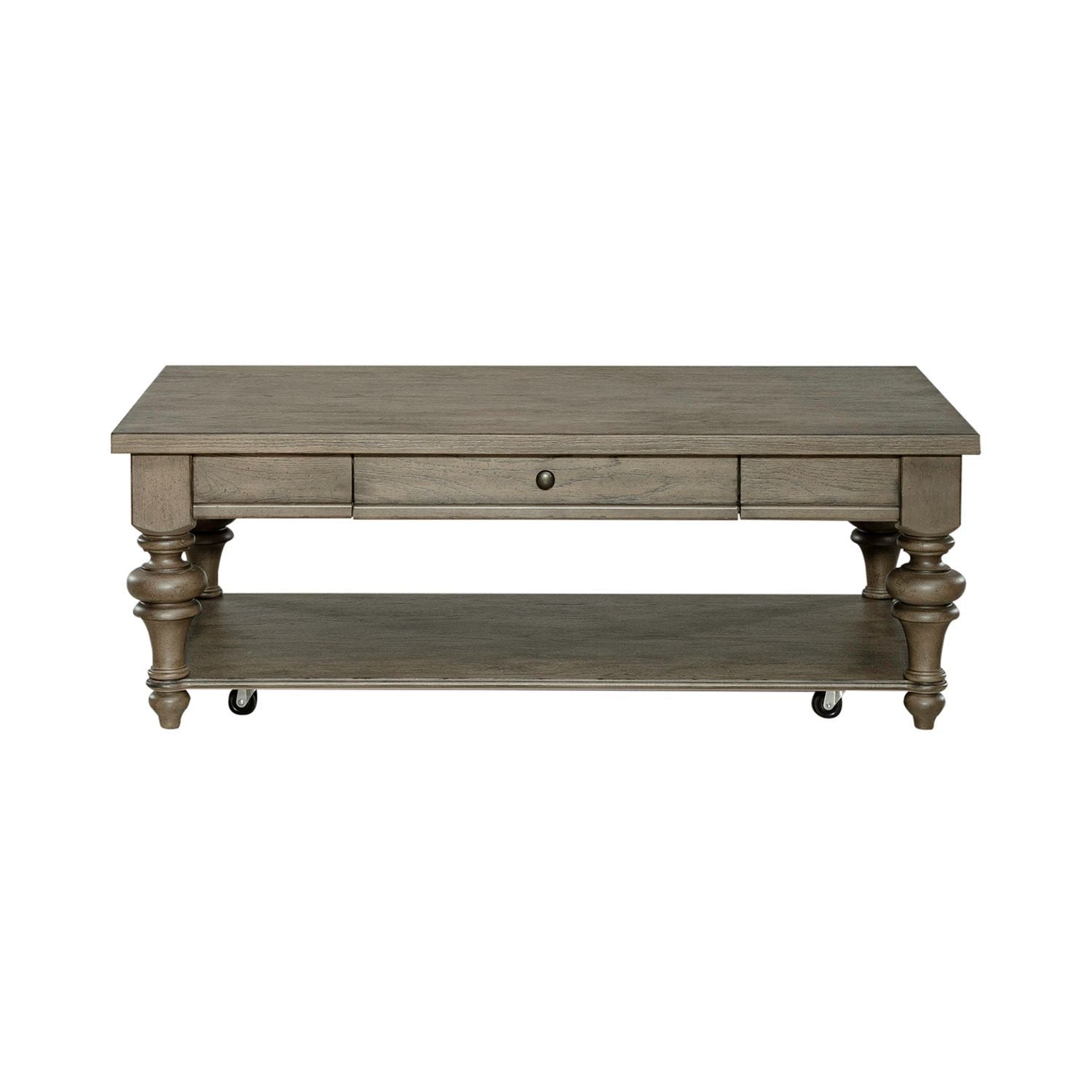Americana Farmhouse - Rectangular Cocktail Table - Light Brown