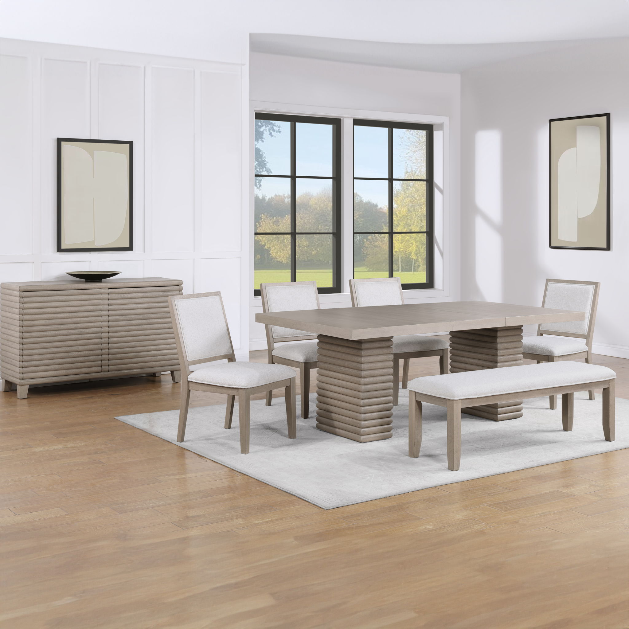 Lily - Bench - Greige