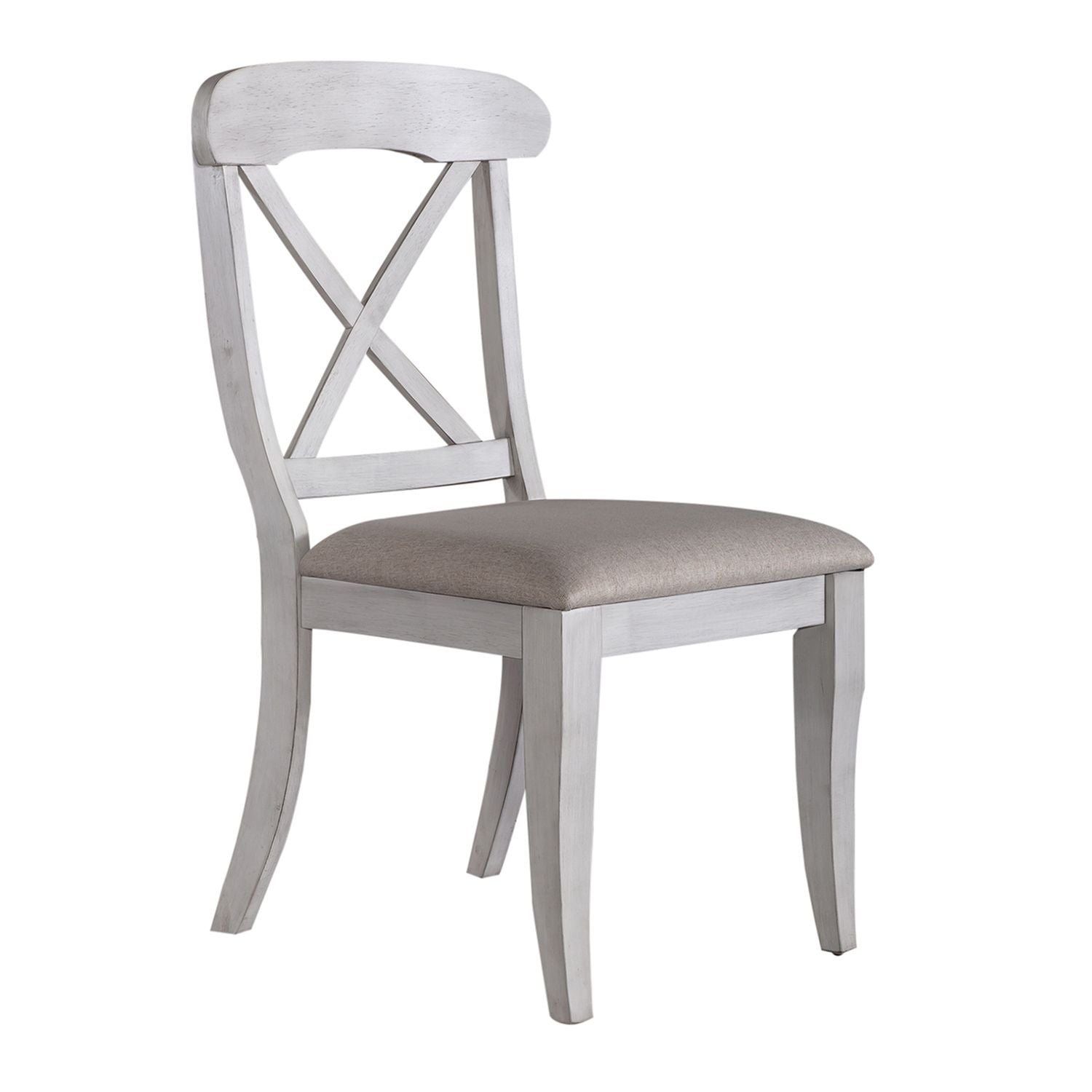 Ocean Isle - 5 Piece Pedestal Table Set - Antique White