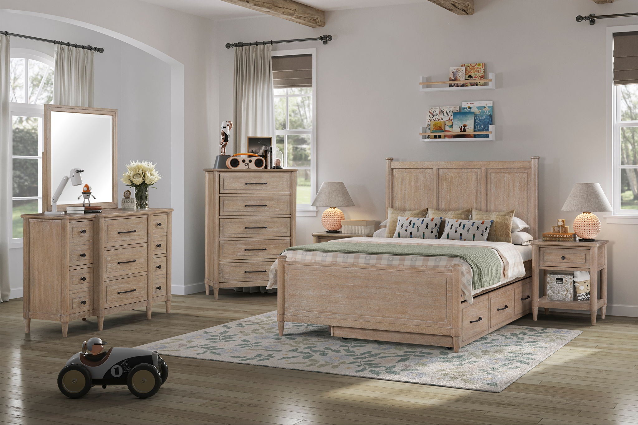 Citrus Heights - Small Nightstand - Sand