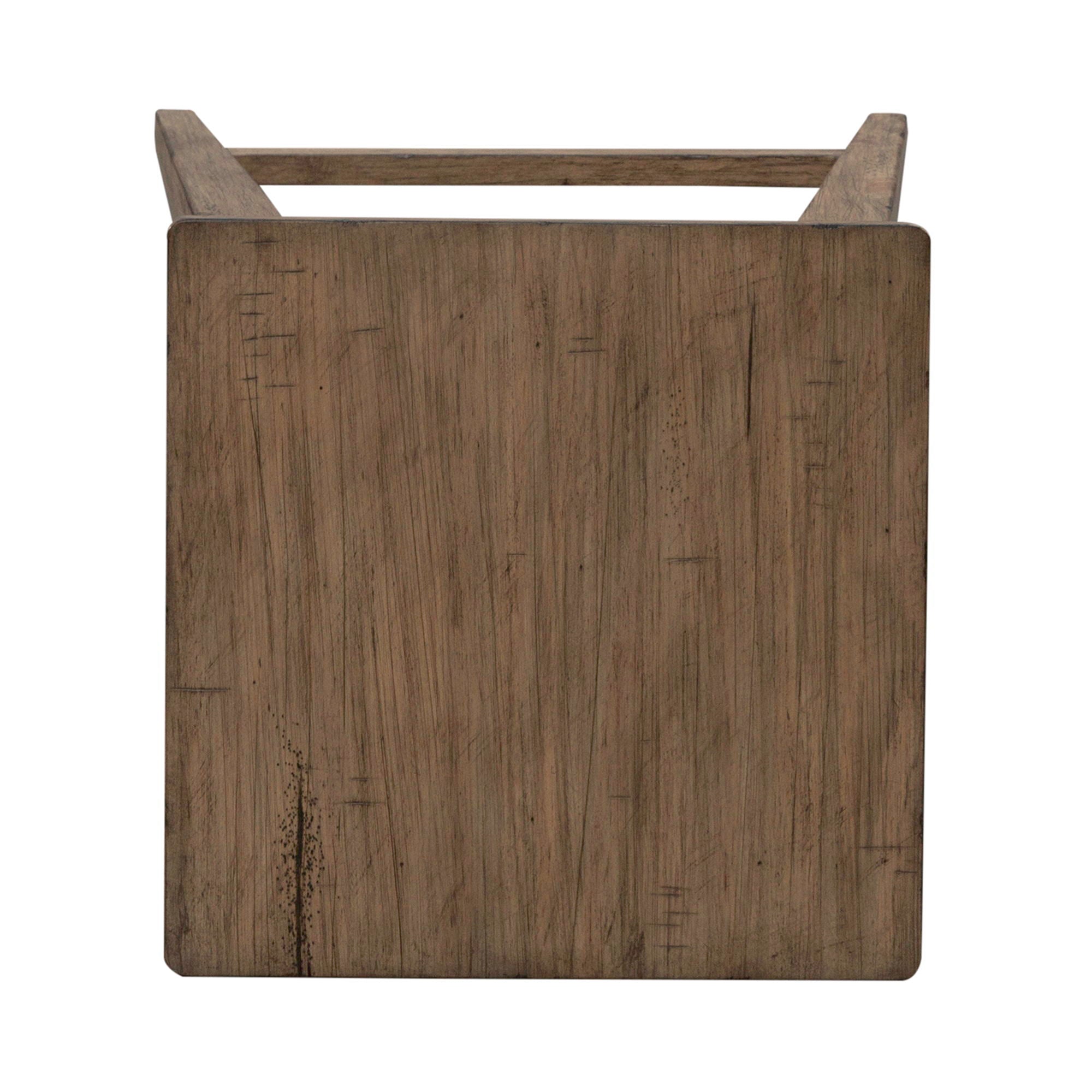 Pinebrook Ridge - Console Stool - Light Brown