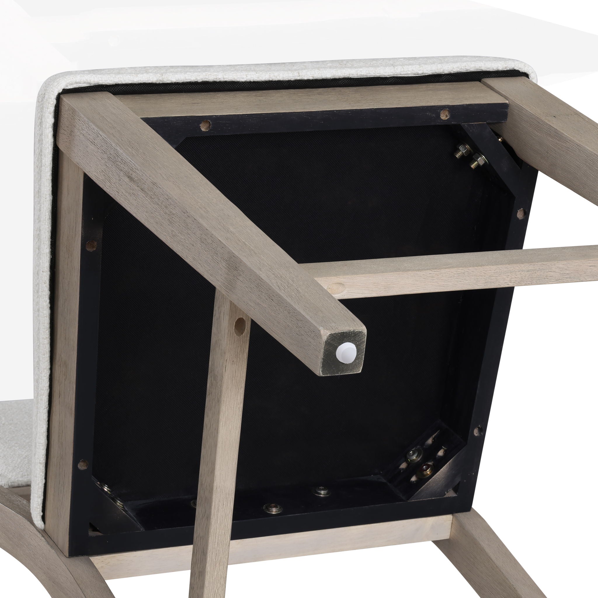 Lily - Counter Bench - Greige