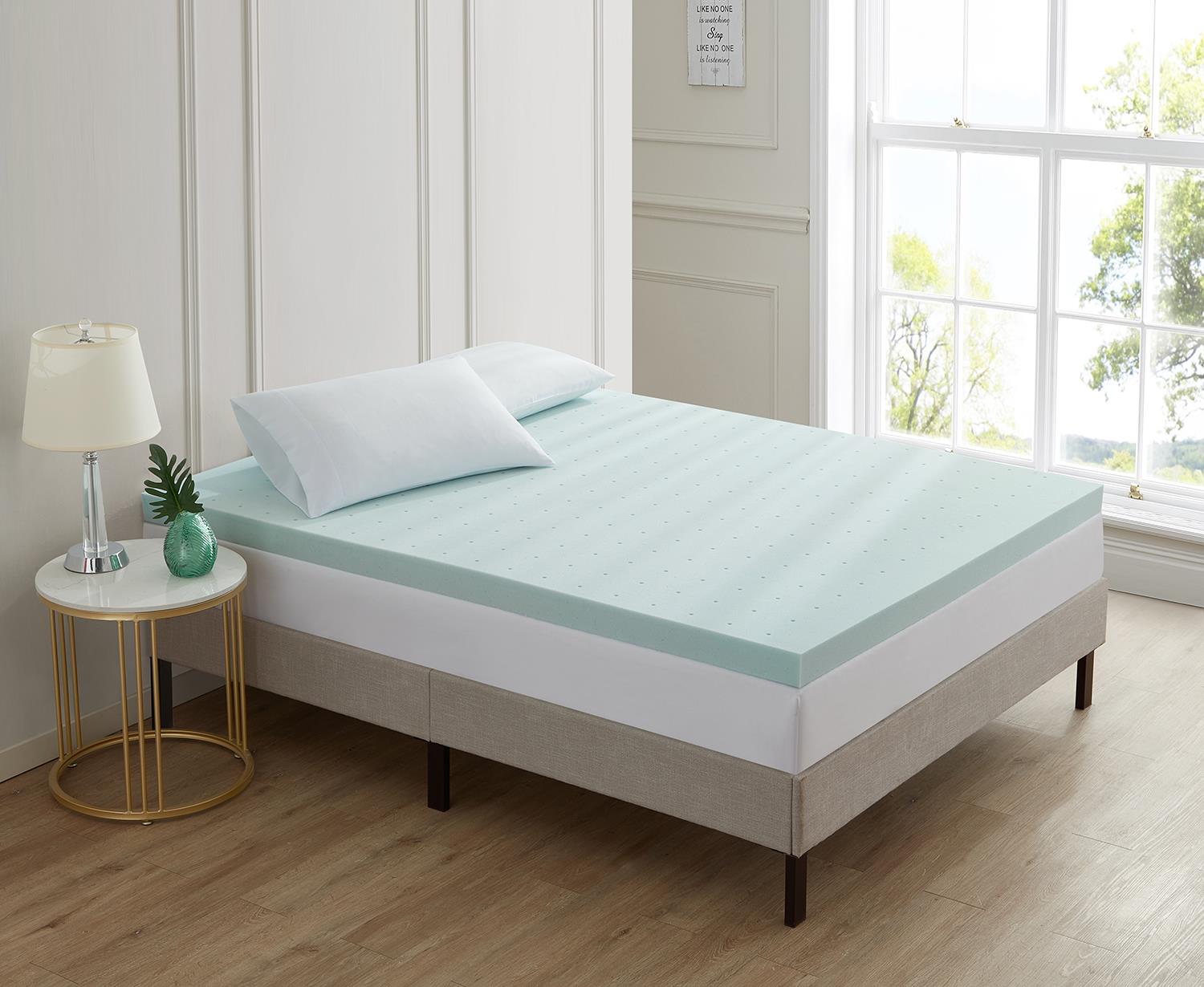4 inch Thick Gel Infused Foam Mattress Topper