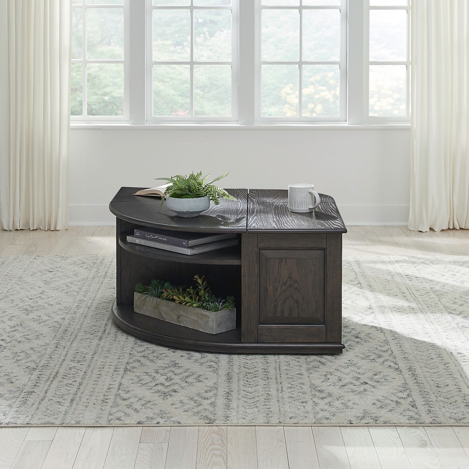 Wallace - Cocktail Table - Brown