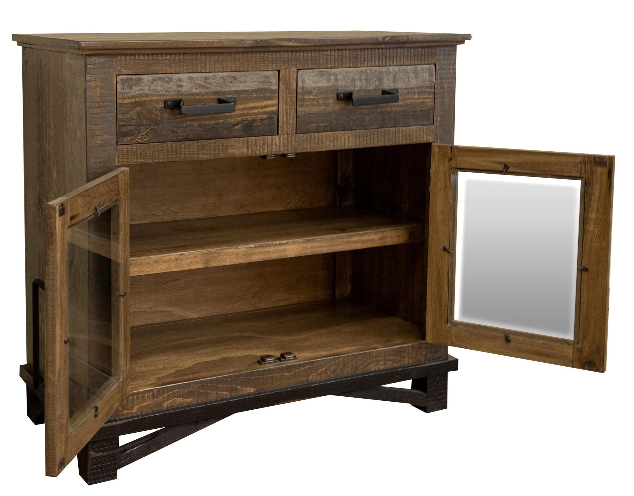 Loft - Server - Two Tone Gray / Brown