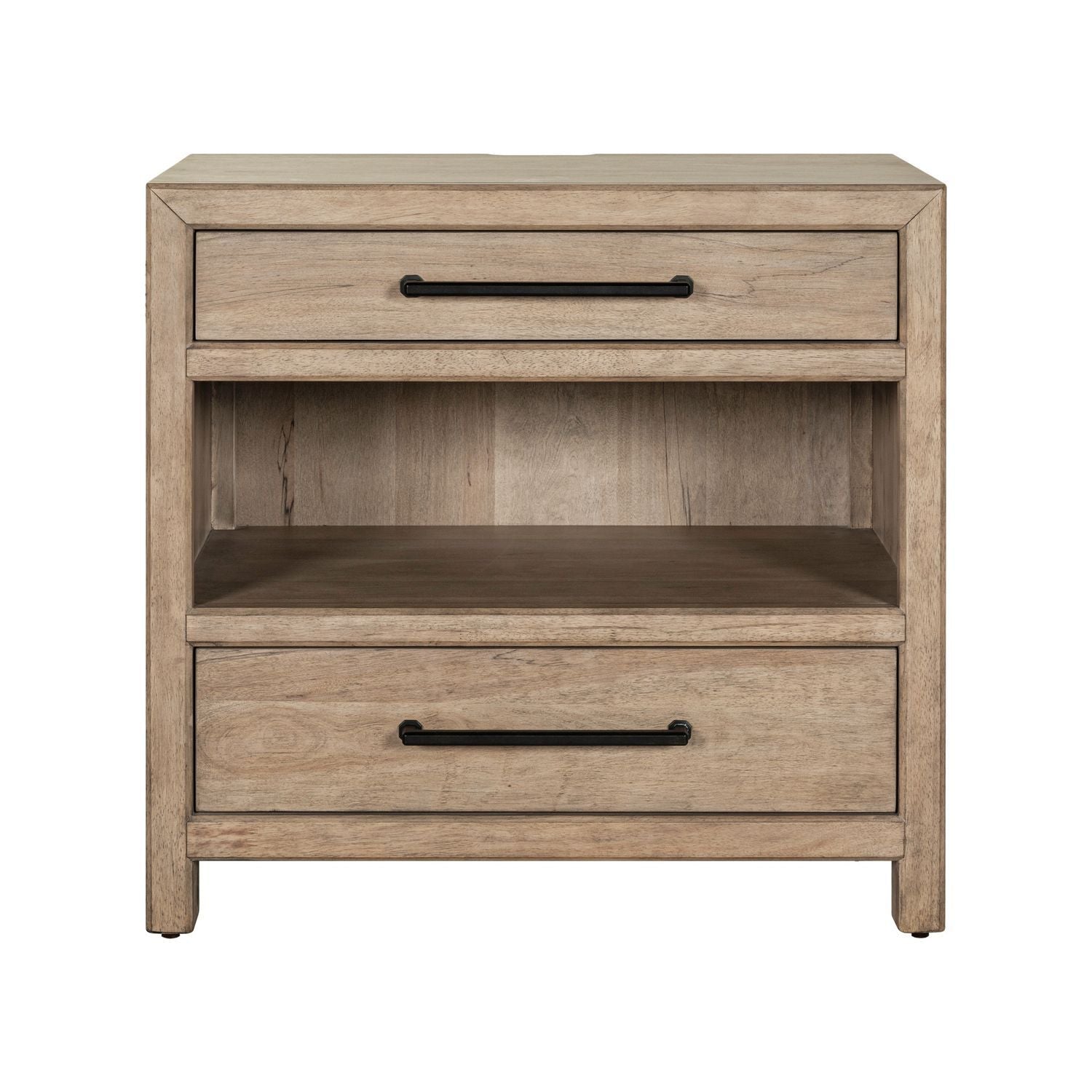 Proximity Place - Bedside Chest With Charging Station - Brown