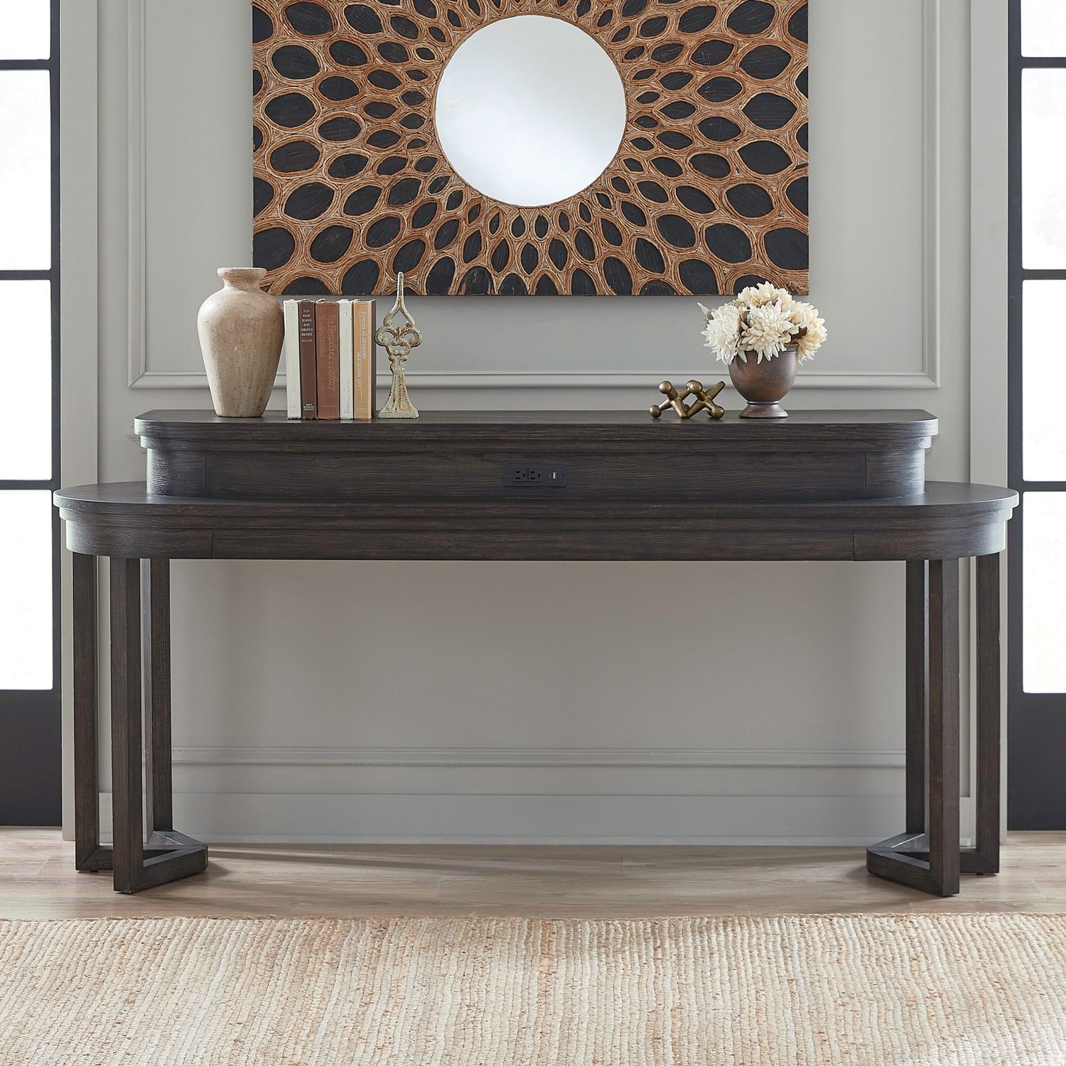 Weston - Console Bar Table - Brown