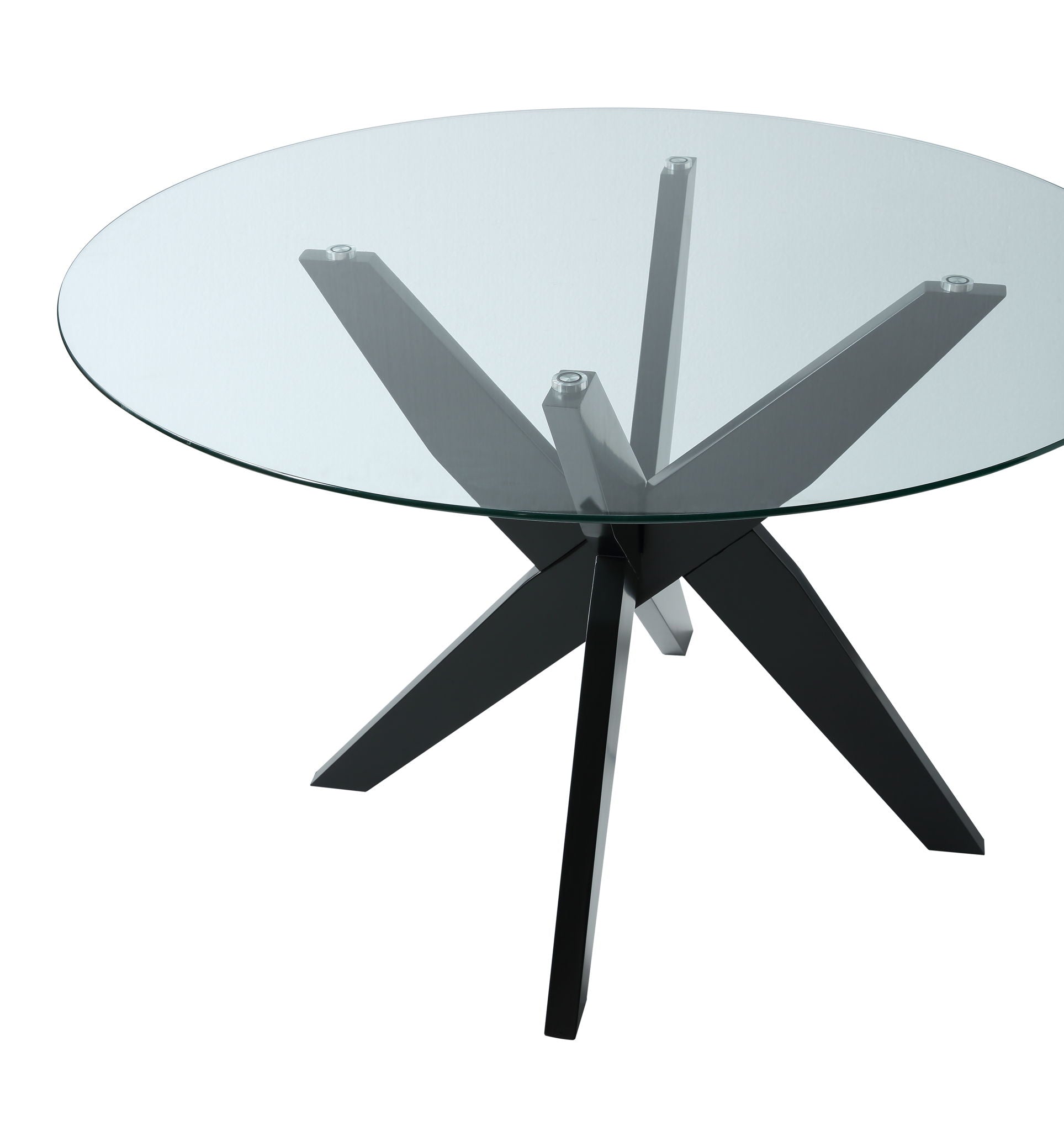 Amalie - 5 Piece Dining Set - Black