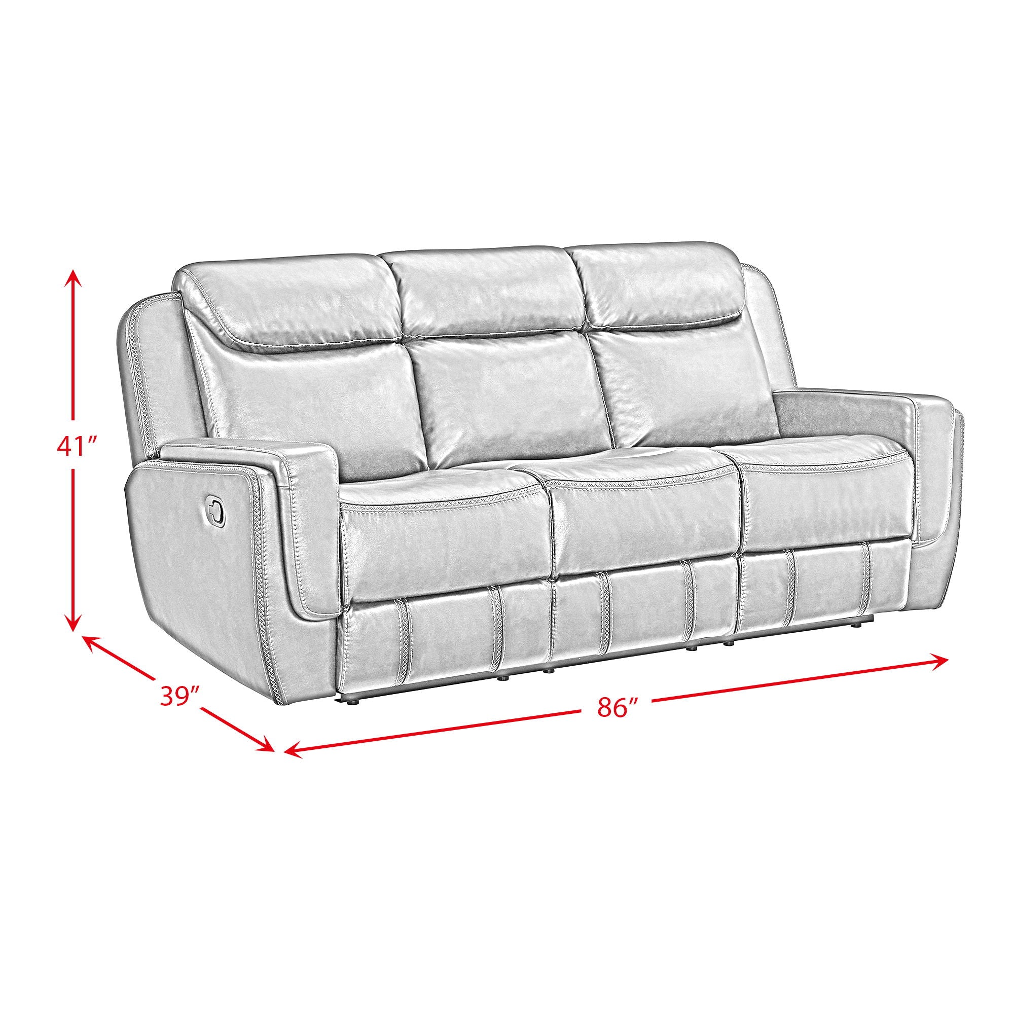Panther - Motion Sofa - Neono Brown
