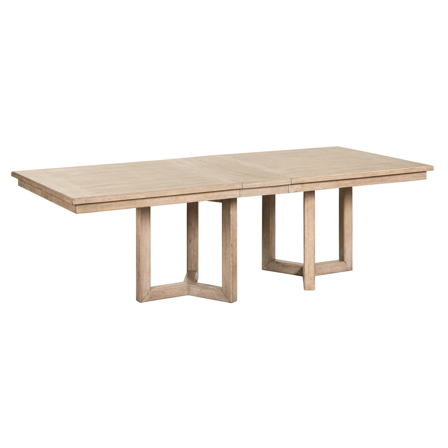 Proximity Place - Double Pedestal Table - Brown