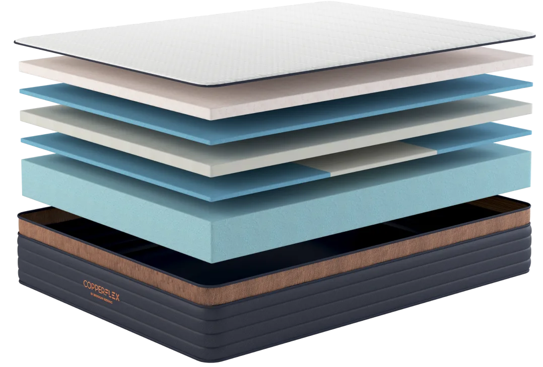 Copperflex Pro FOAM 14" - Free Nationwide Shipping -Brooklyn Bedding