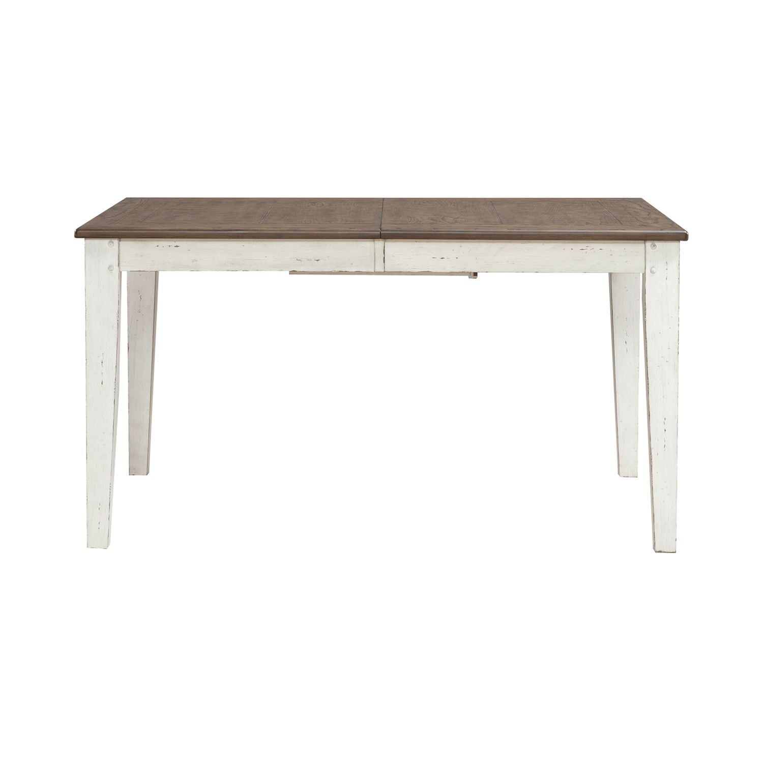 Al Fresco - Rectangular Leg Table - Graphite / Whitestone
