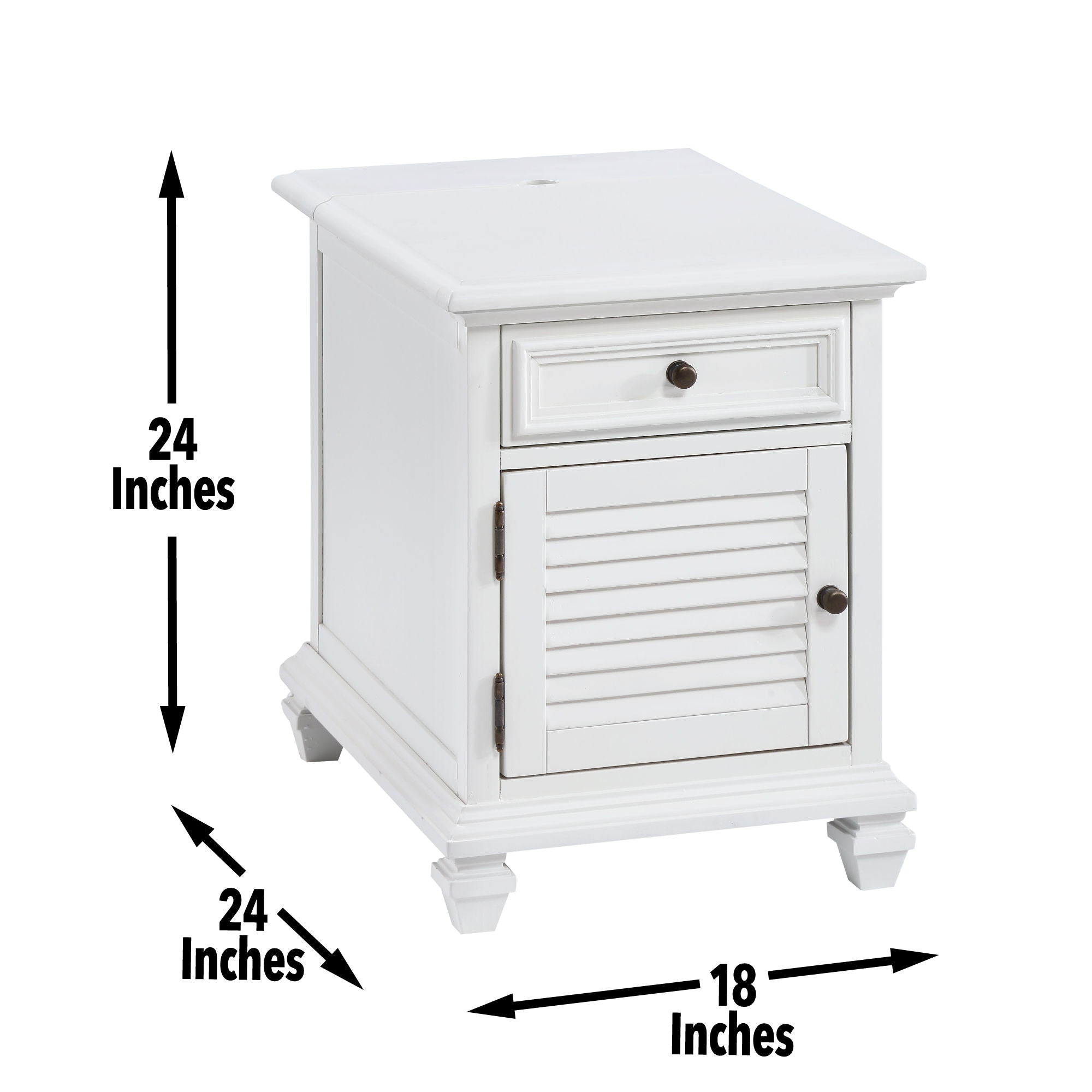 Charlestown - 3 Piece Occasional Table Set (DON'T USE) - White