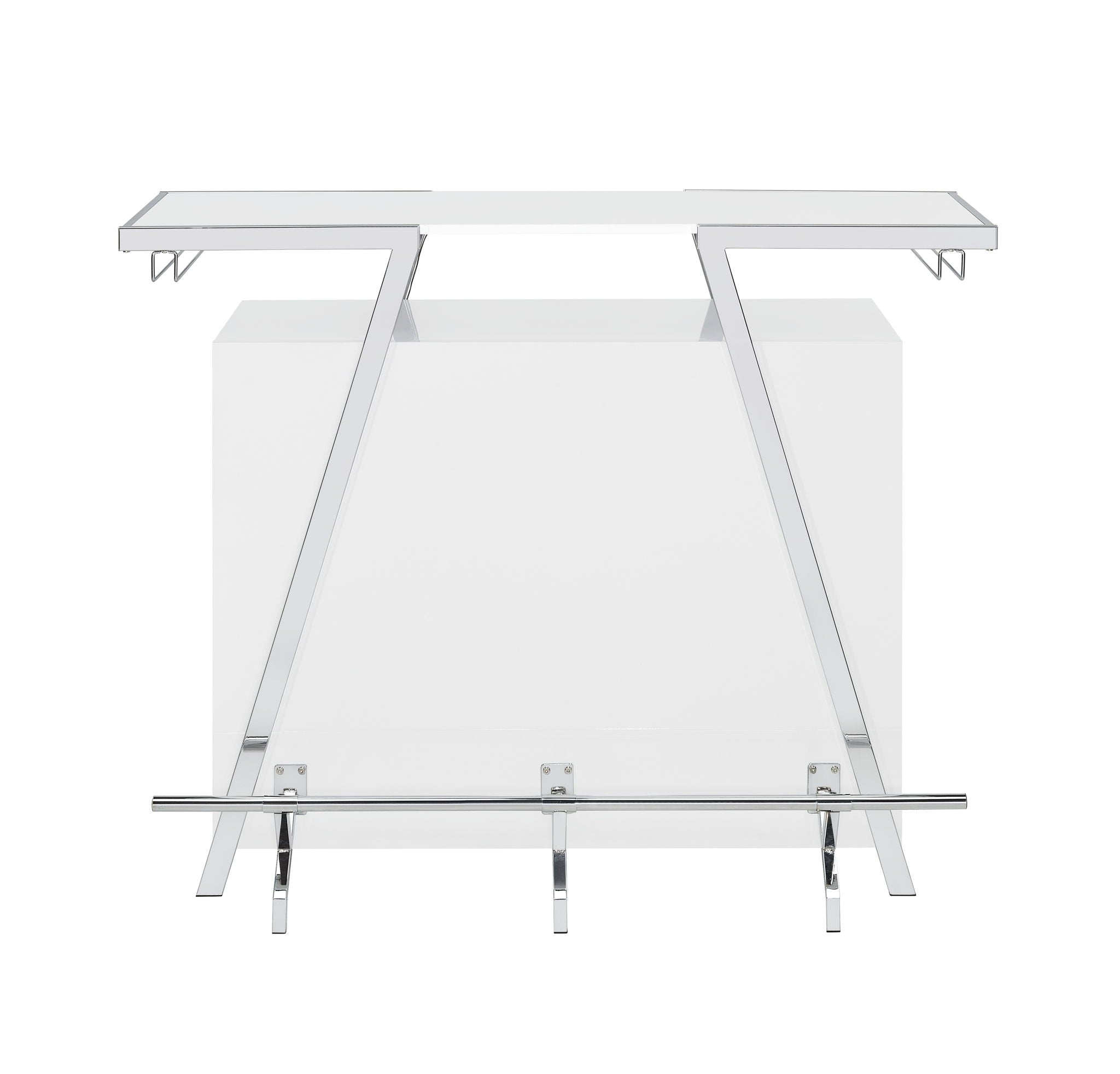 Zena - Bar With LED Lights - White