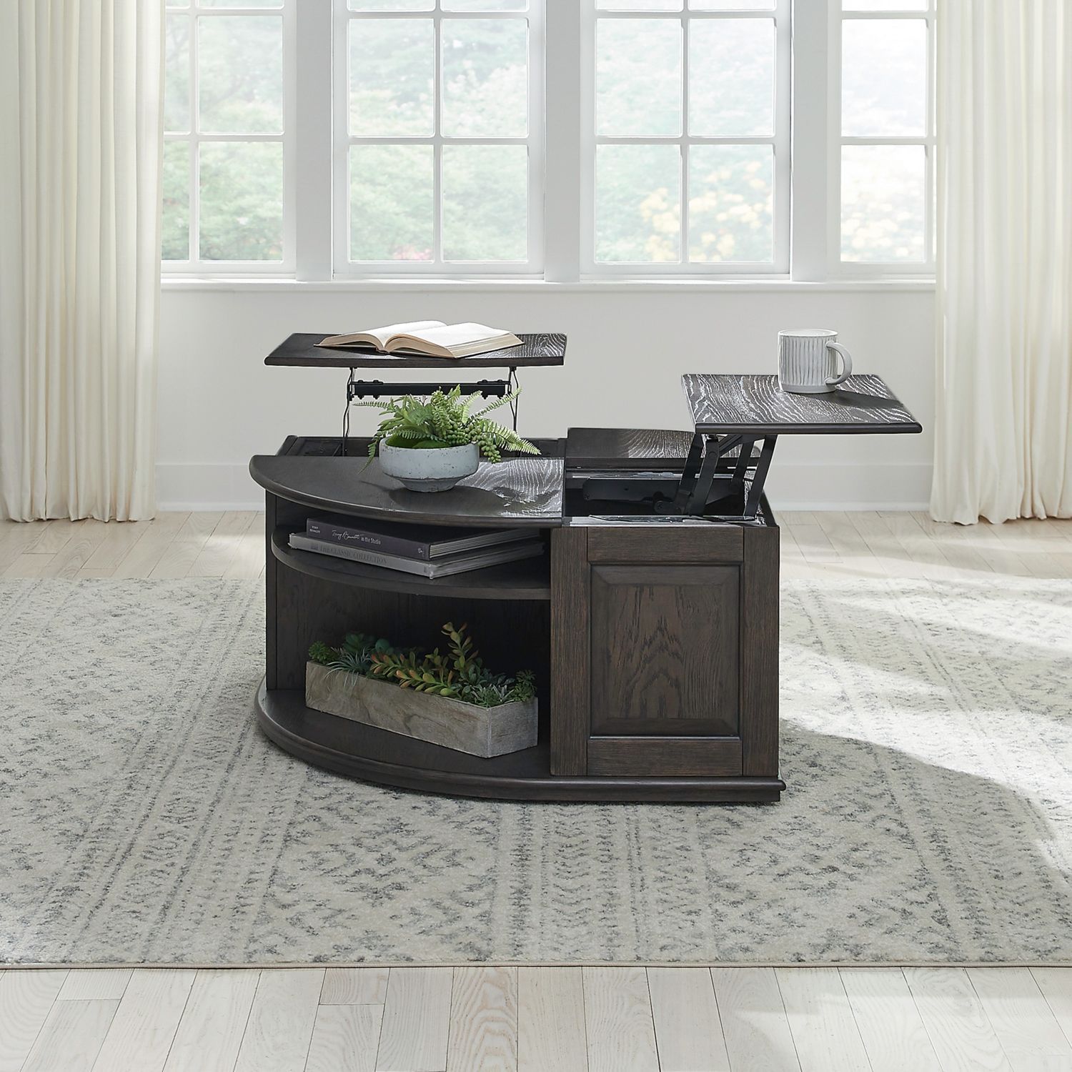 Wallace - Cocktail Table - Brown