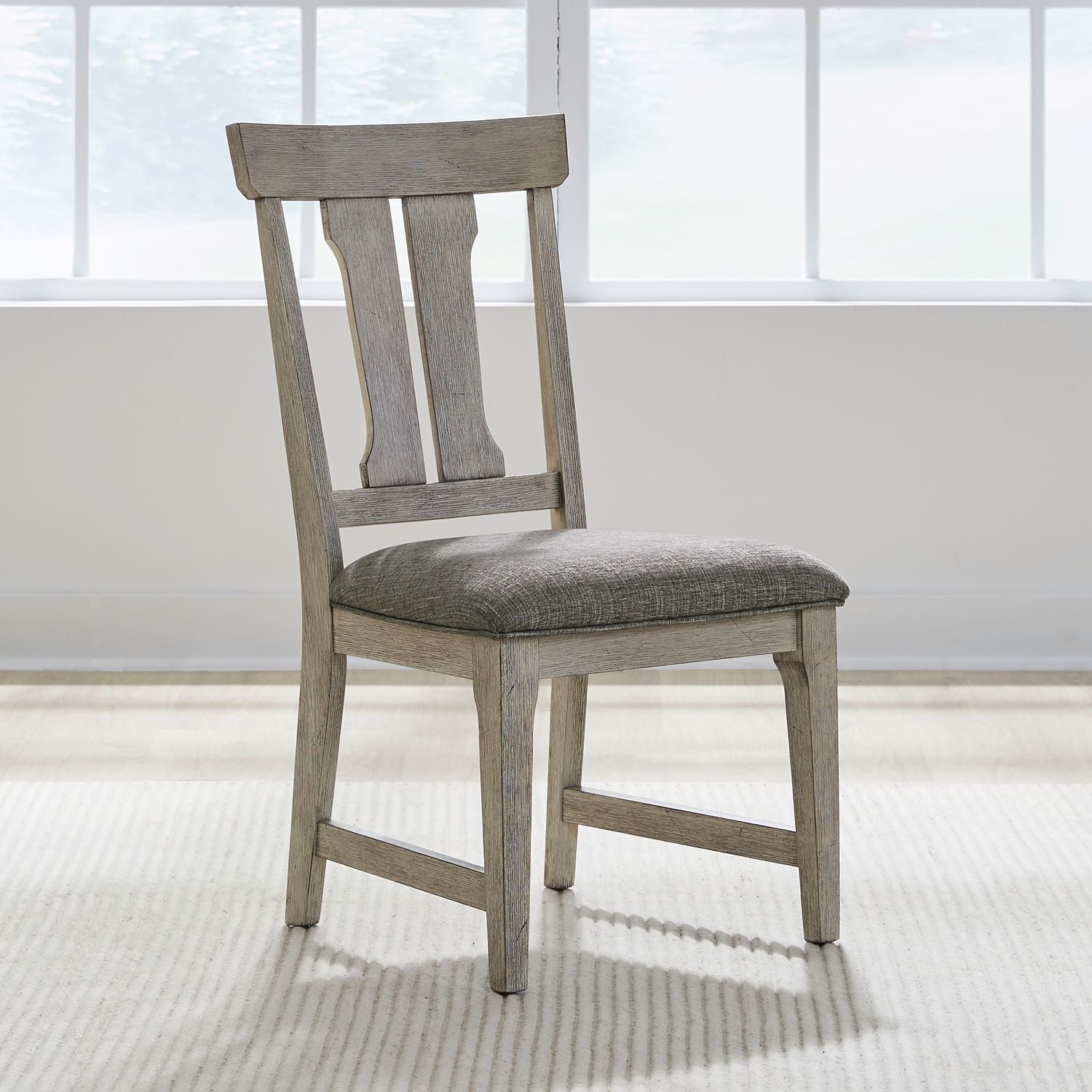 Hallendale - Splat Back Side Chair (RTA) - White
