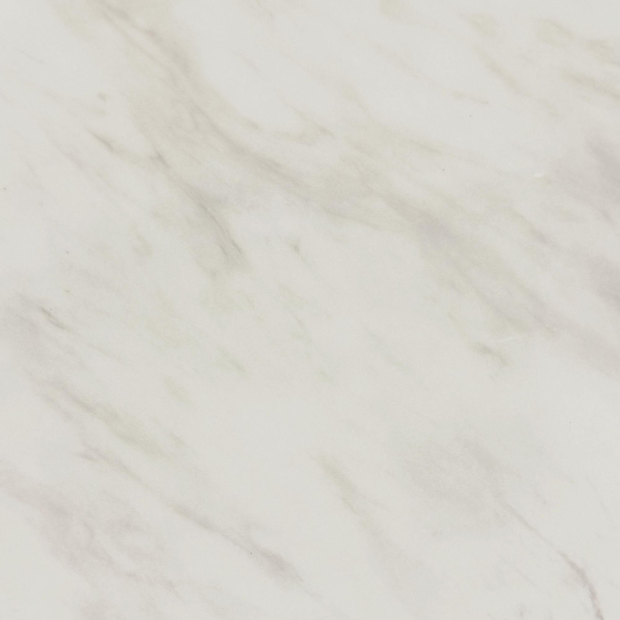 Sylvie - Round Table With White Faux Marble Top And Base