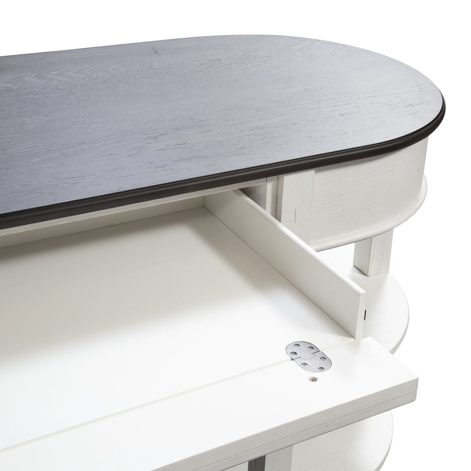 Allyson Park - Optional L Shaped Desk Set - White