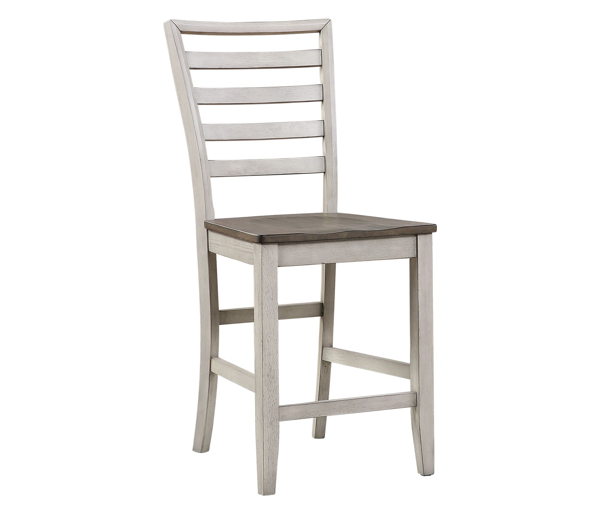 Abacus - Counter Chair (Set of 2) - Alabaster / Honey