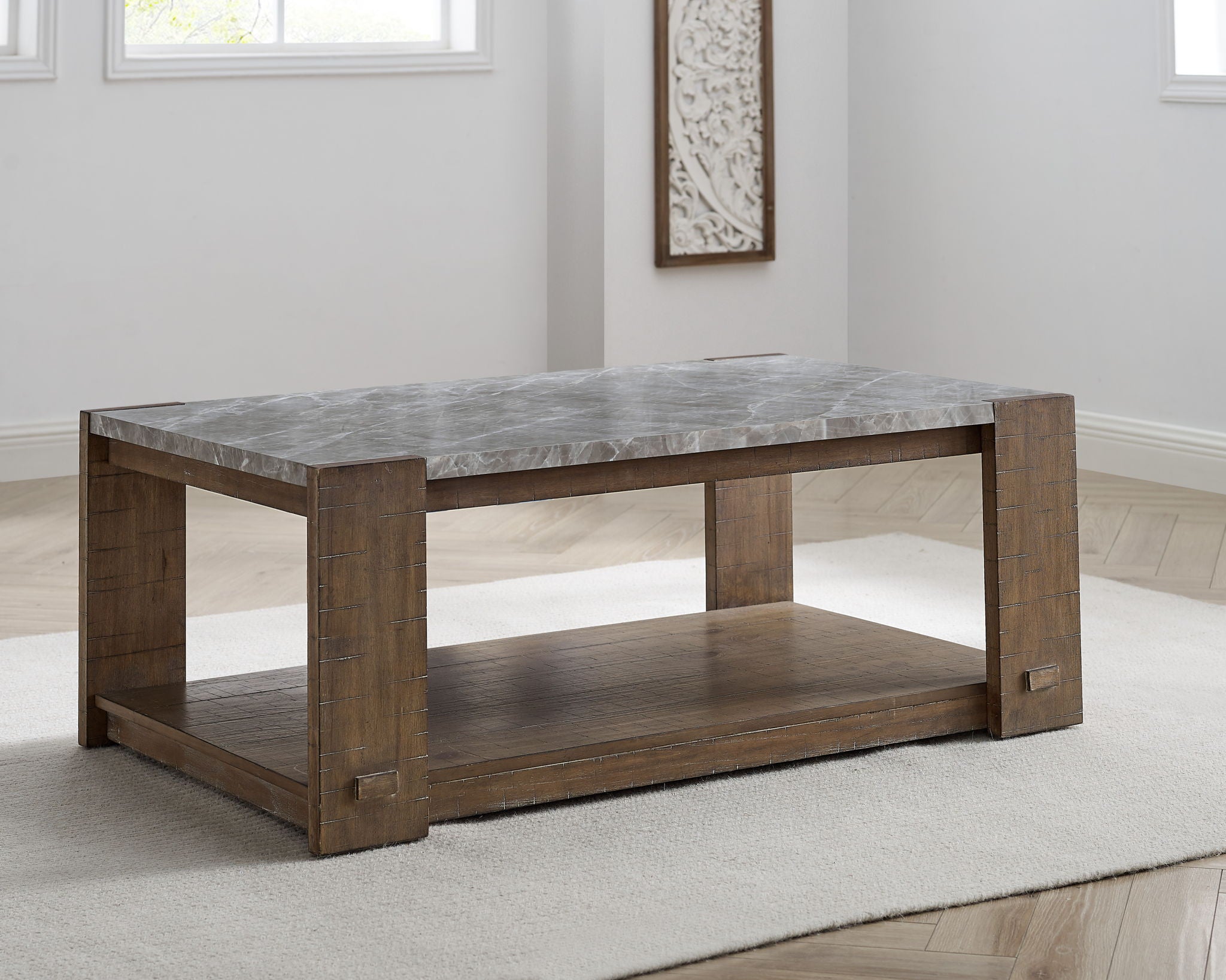 Libby - 3 Piece Table Set - Brown