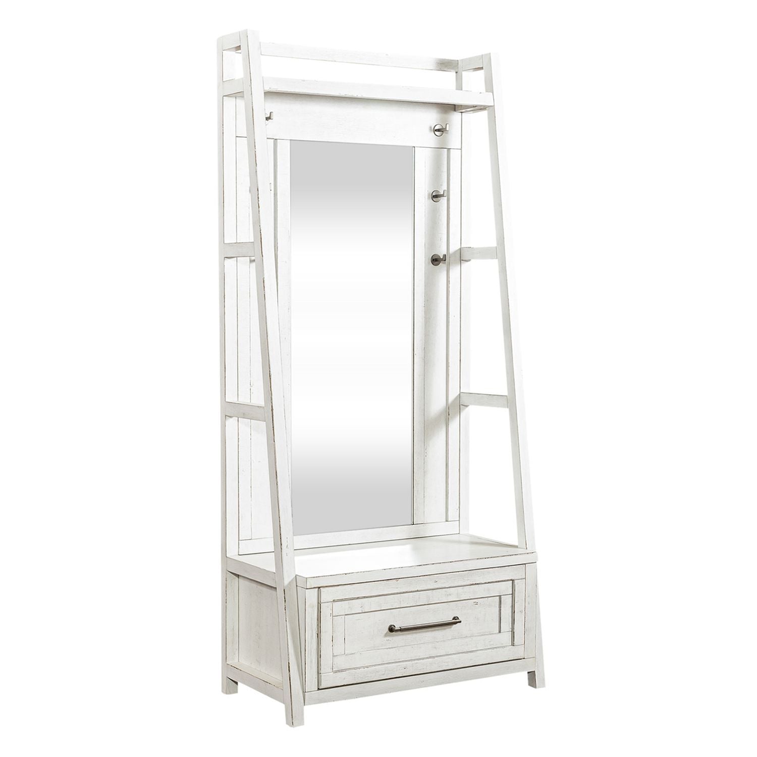 Modern Farmhouse - 2 Piece Hall Tree Set