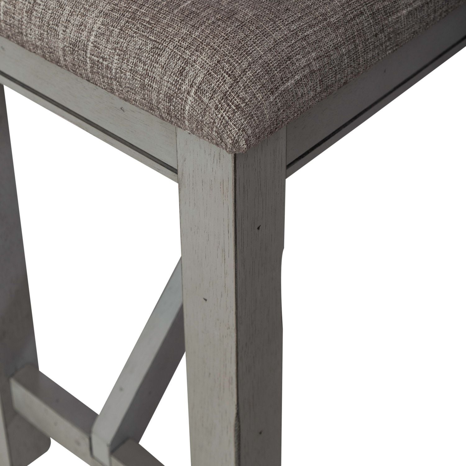 Newport - Counter Height Dining Bench - Gray