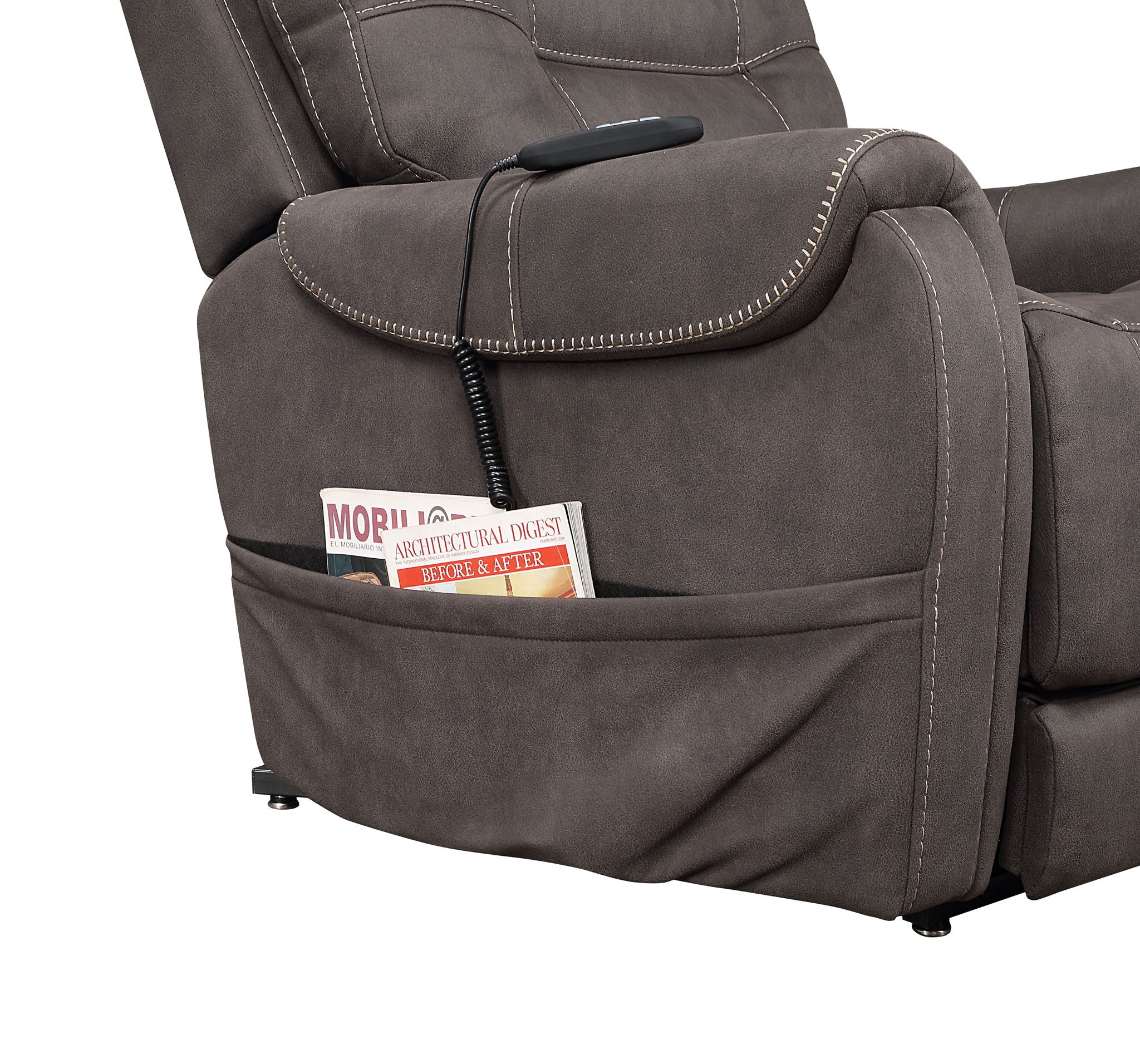 Brisbane - Power Lift Chair - Dark Gray