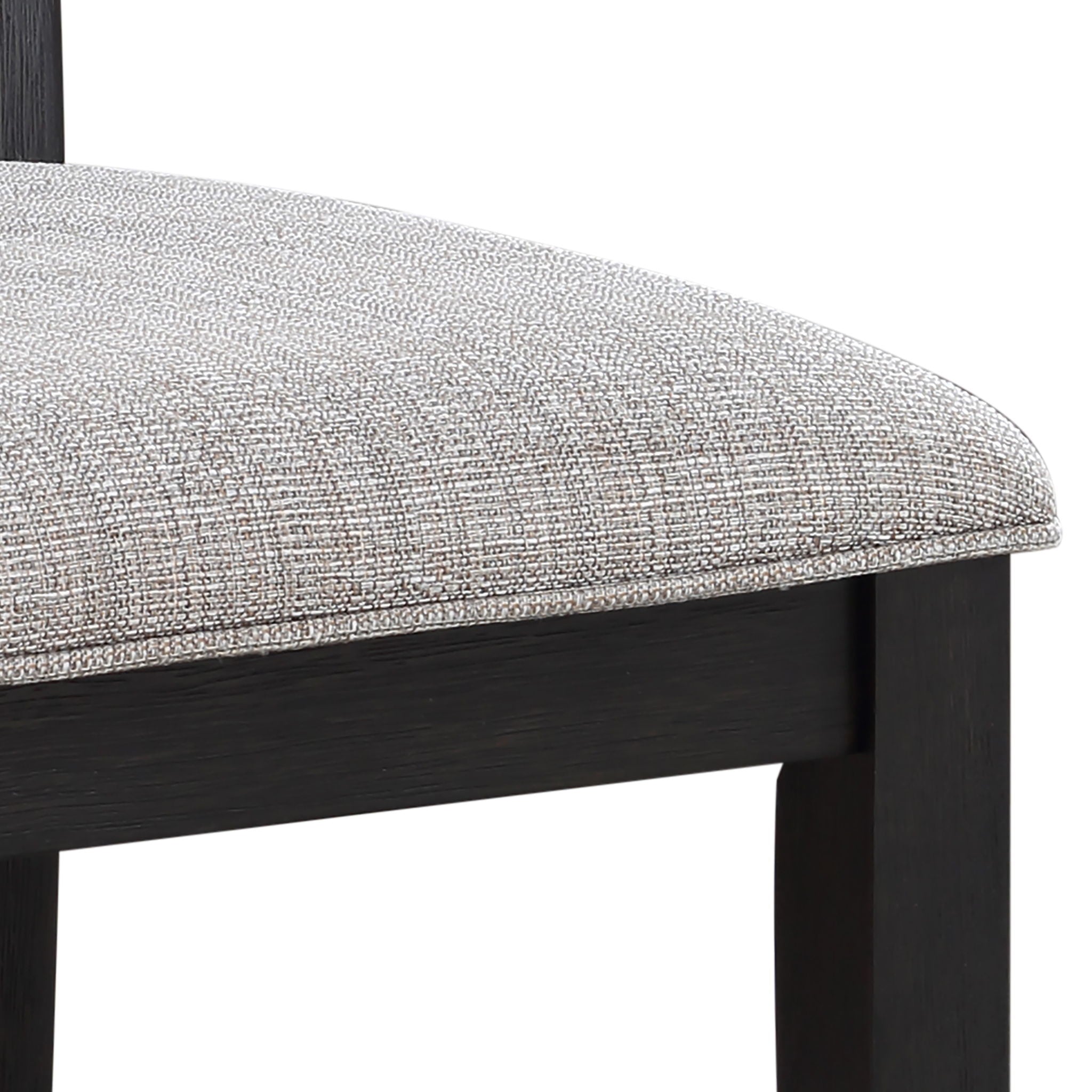 Halle - Counter Chair (Set of 2) - Dark Brown