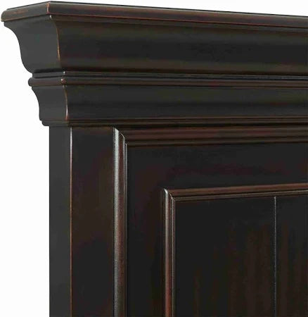 Slater Black Queen or King 4 Piece Storage Bedroom Collection from Elements